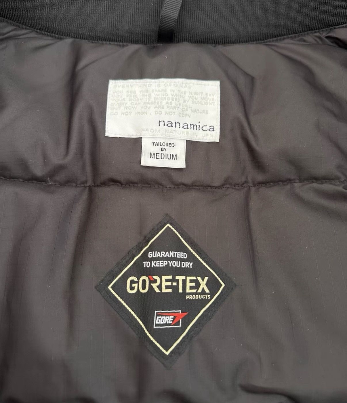 Nanamica NANAMICA Gore-Tex Short Down Jacket Size US M / EU 48-50 / 2 - 4 Thumbnail