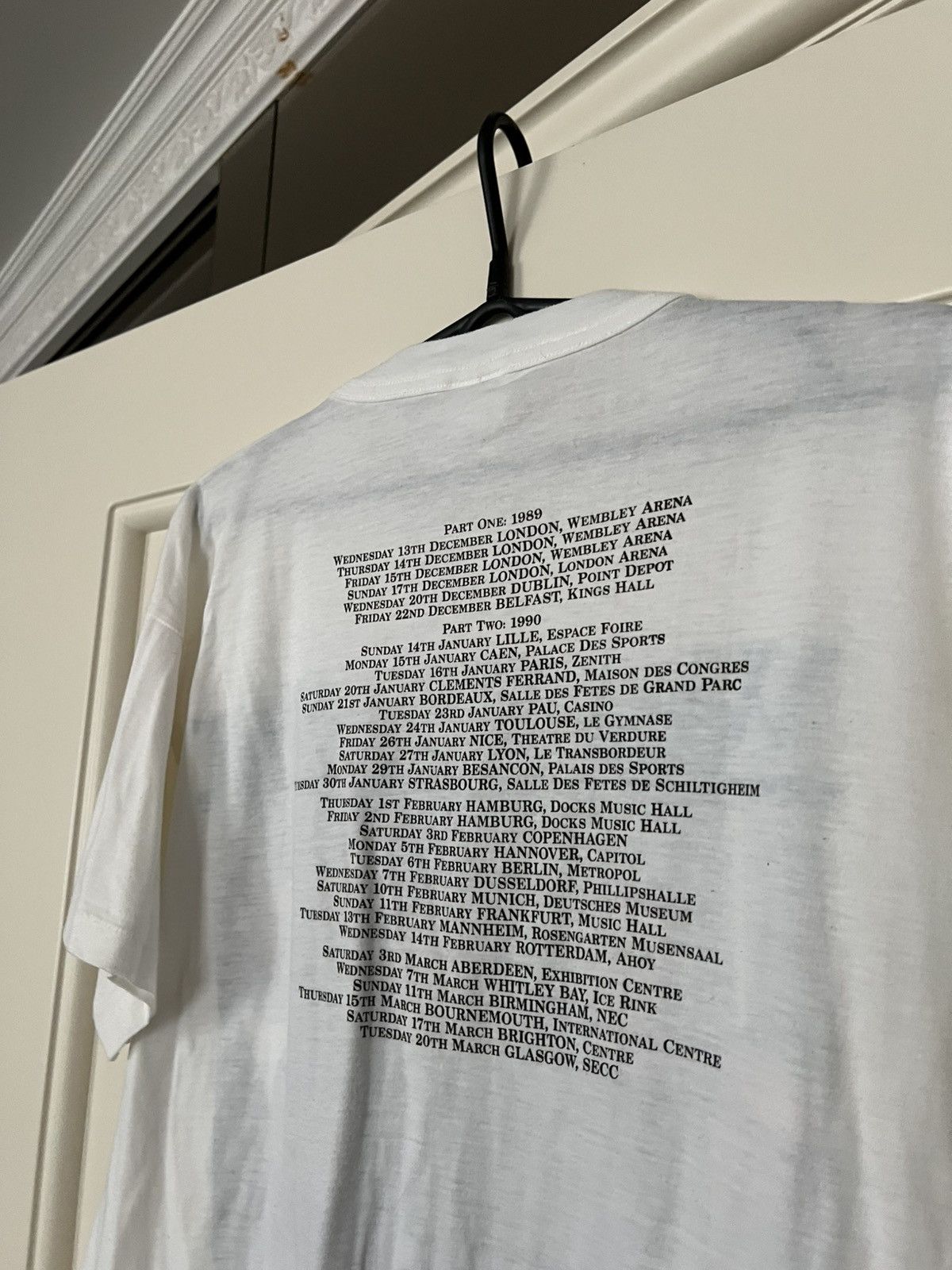 Band Tees Vintage 1989 Wet Wet Wet Band Tee T-Shirt Size XL Size US XL / EU 56 / 4 - 13 Thumbnail