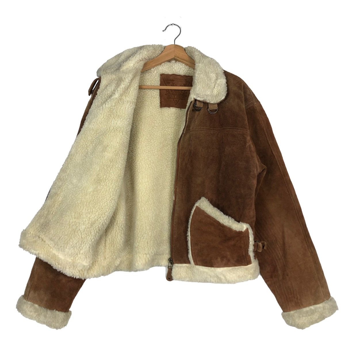 Japanese Brand 🔥90’s Vintage Biker Leather Jacket Muy Bill Mink Fur Lining Size US M / EU 48-50 / 2 - 8 Thumbnail