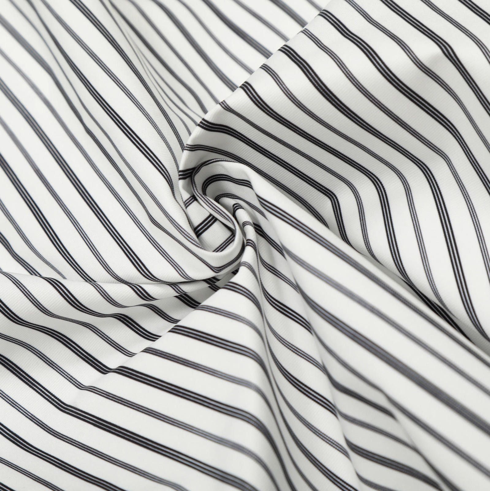 Japanese Brand White Striped Wide Leg Pants, Relaxed Fit Trousers Size US 32 / EU 48 - 4 Thumbnail