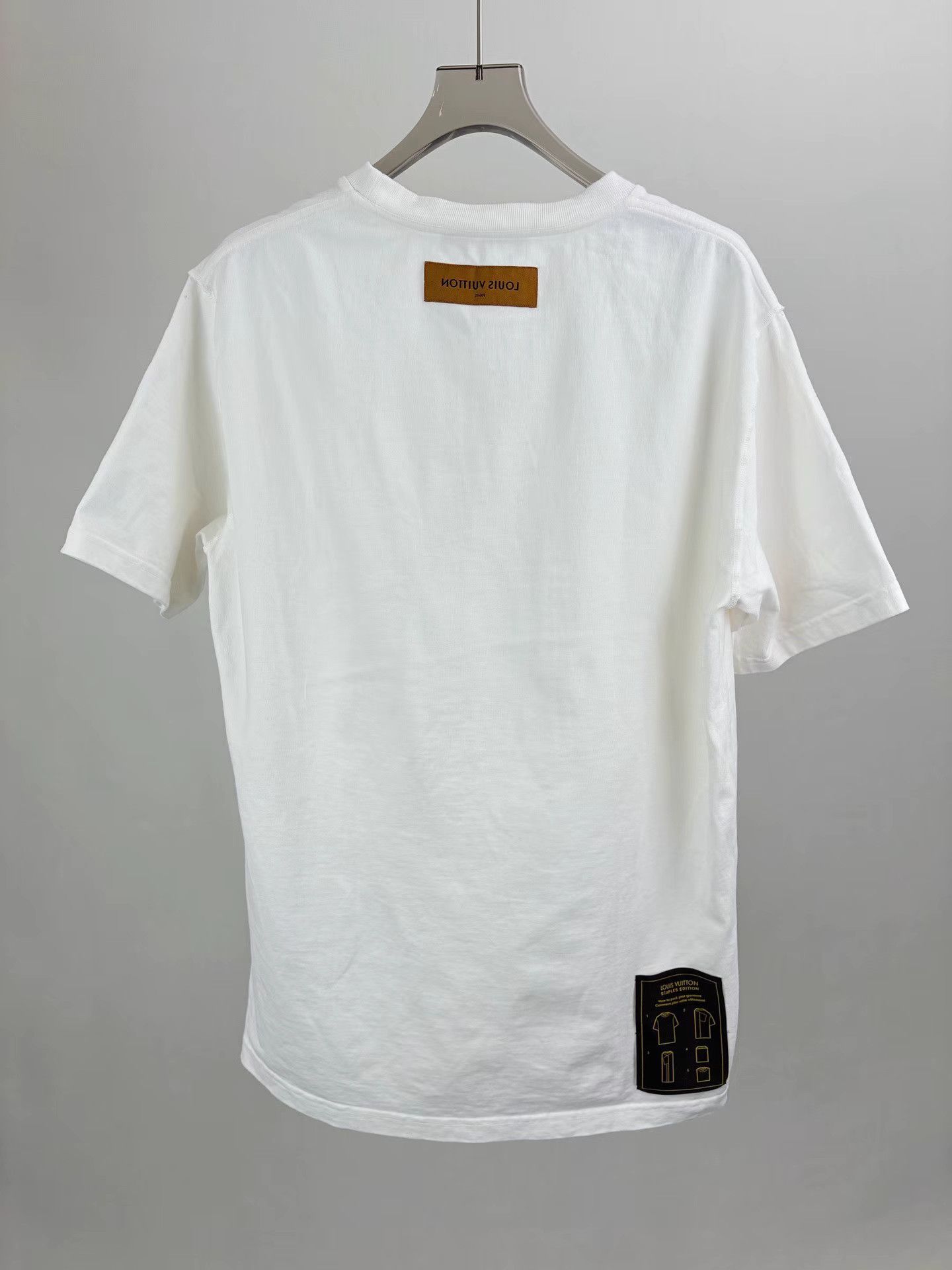 Louis Vuitton LOUIS VUITTON White Manual Print Short Sleeve Size US XXL / EU 58 / 5 - 2 Thumbnail