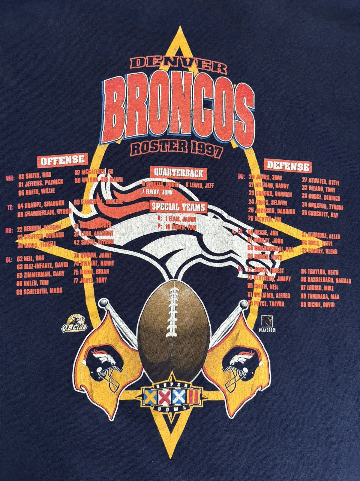 Starter 1997 Denver Broncos NFL Super-bowl Champions Tee Large Size US L / EU 52-54 / 3 - 3 Thumbnail
