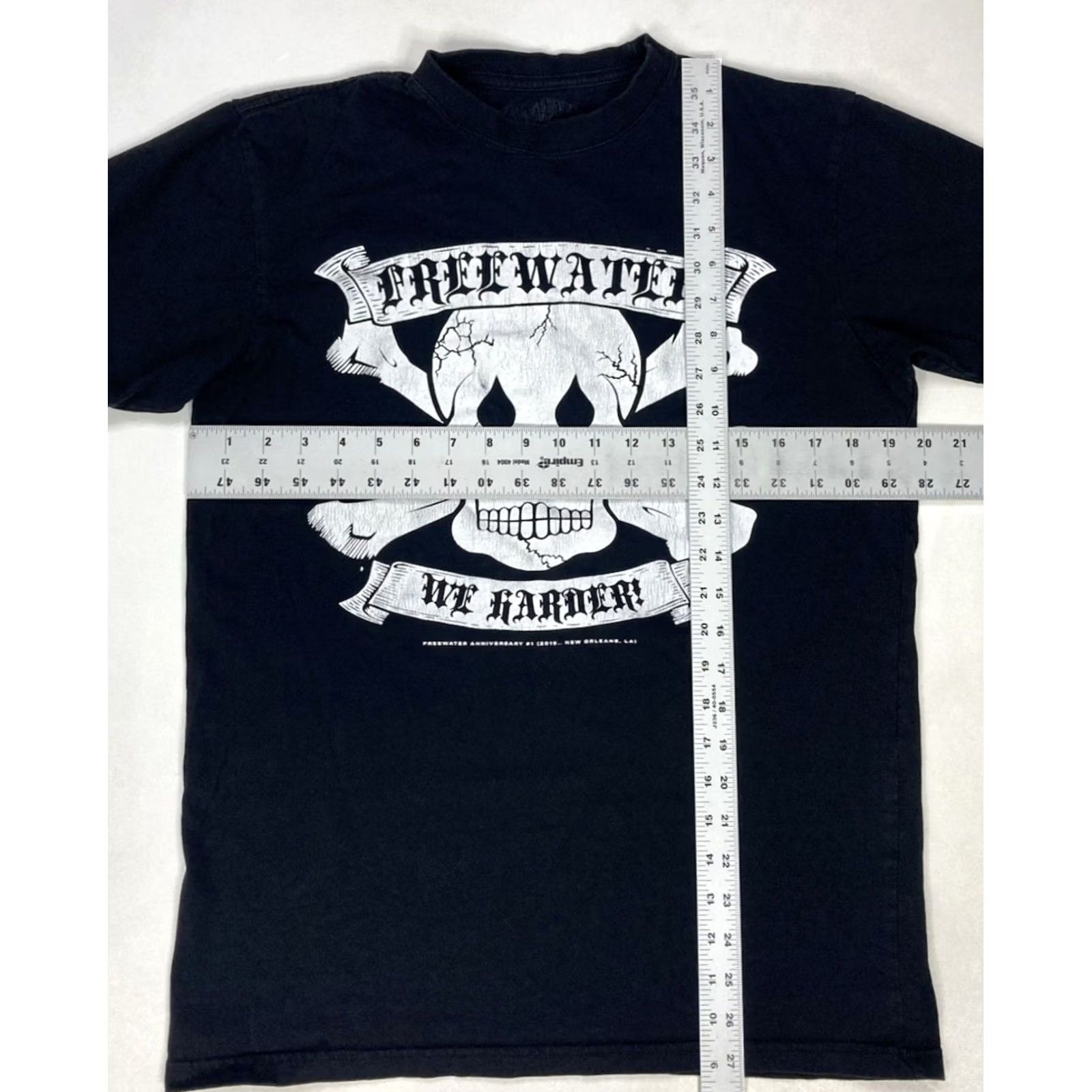 Vintage Freewater Skull Graphic T-shirt Men Medium Black Short Sleeve Size US M / EU 48-50 / 2 - 5 Thumbnail