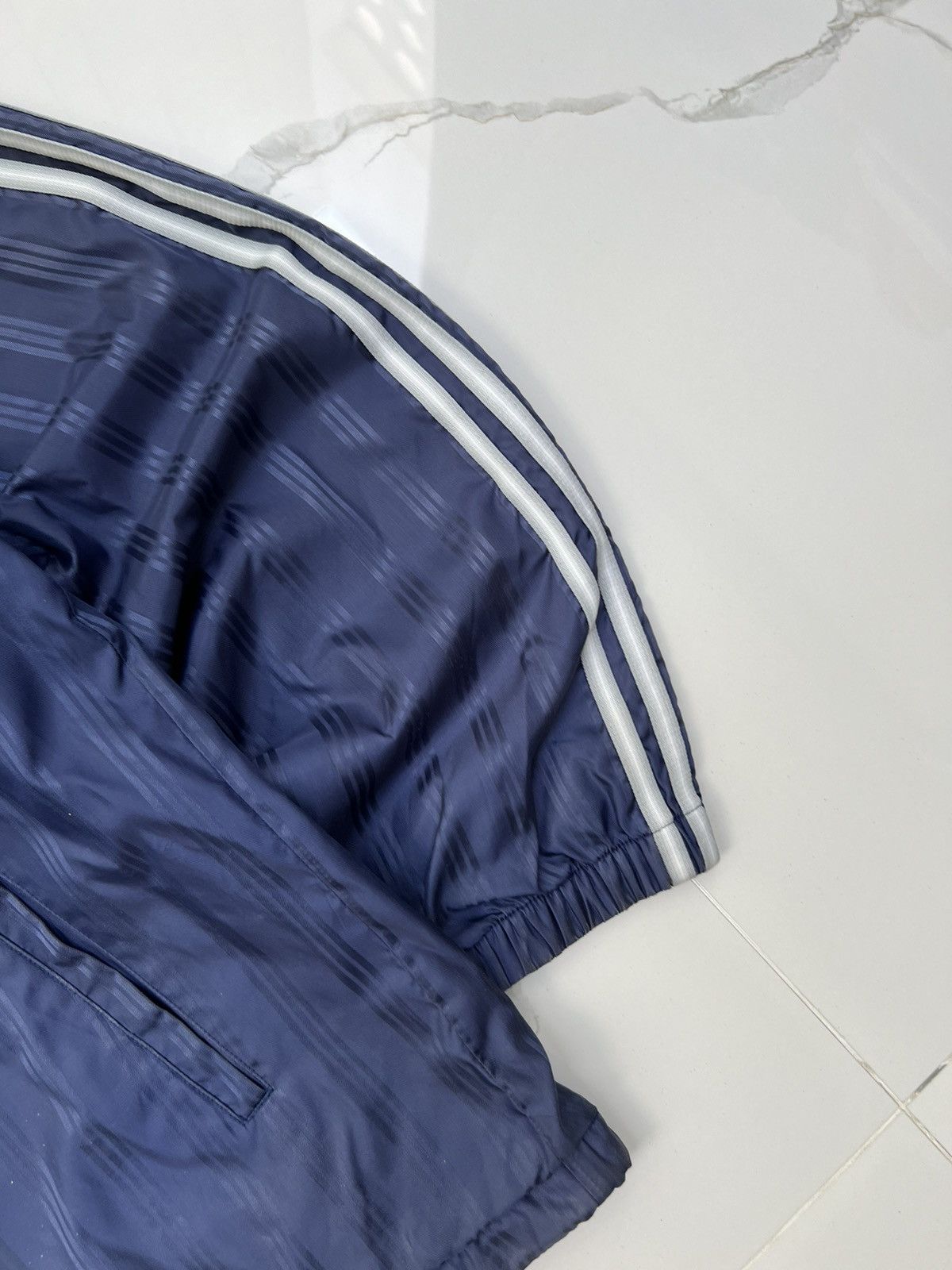 Adidas × Vintage 90's ADIDAS SMALL LOGO Y2K TRACK JACKET Size US L / EU 52-54 / 3 - 3 Thumbnail