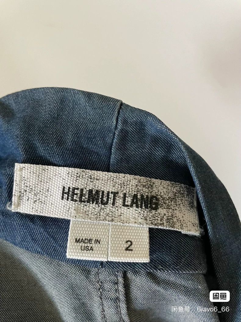 Helmut Lang HELMUT LANG size2 Blue pleated sheepskin dress Size S / US 4 / IT 40 - 8 Thumbnail