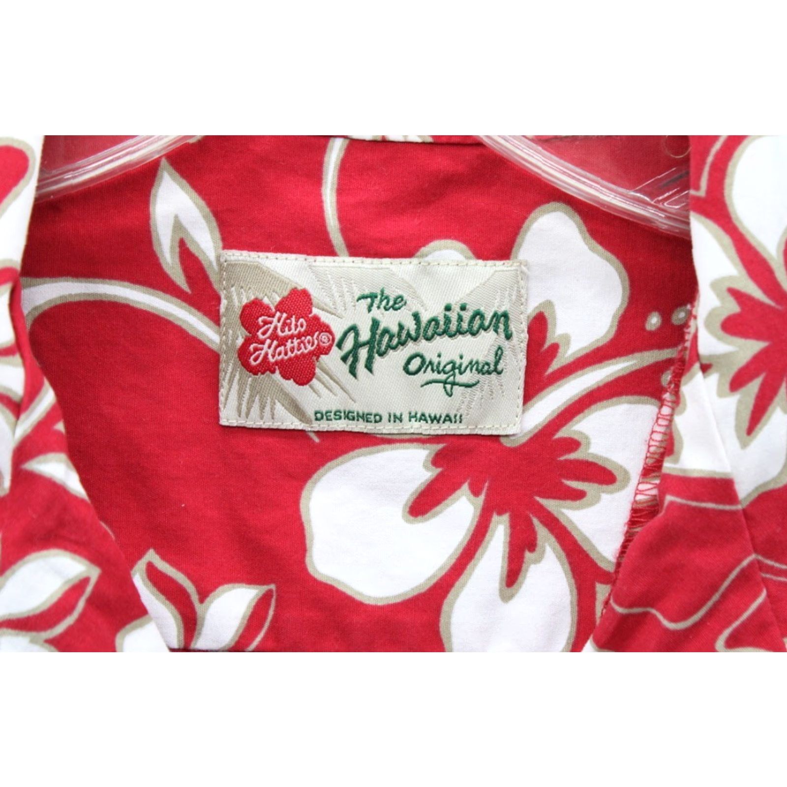 Hilo Hattie VINTAGE Hilo Hattie Hawaiian Shirt Men's Large Red White Floral Luau Vacation Shirt Size US L / EU 52-54 / 3 - 3 Thumbnail