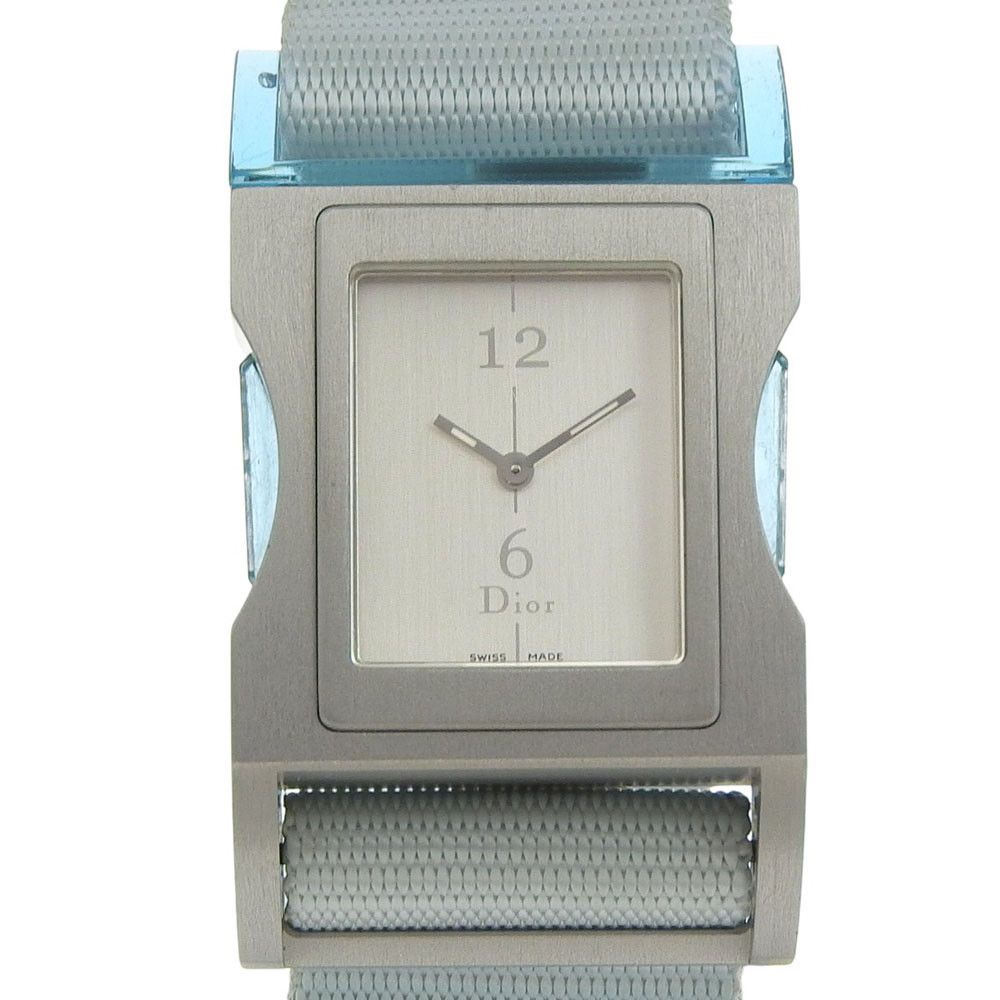 Dior Dior Dior Chris47 Aluminum Quartz Metal Quartz D100-322 DUTY FREE for USA Size ONE SIZE - 1 Thumbnail