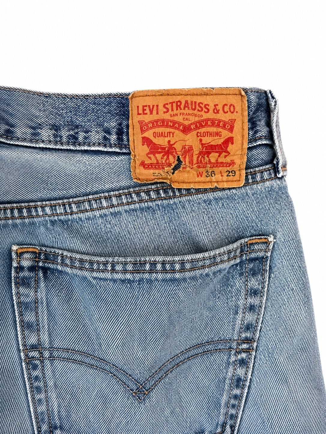 Levi's levis jeans Size US 36 / EU 52 - 3 Thumbnail