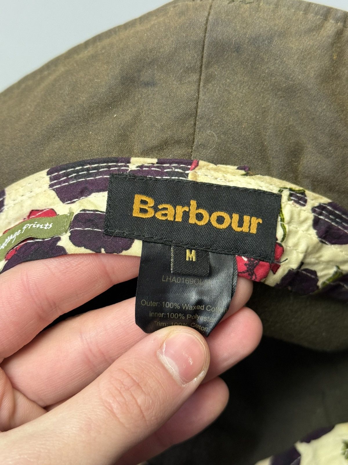 Barbour Vintage Barbour Panama Hat Wax Size ONE SIZE - 10 Thumbnail