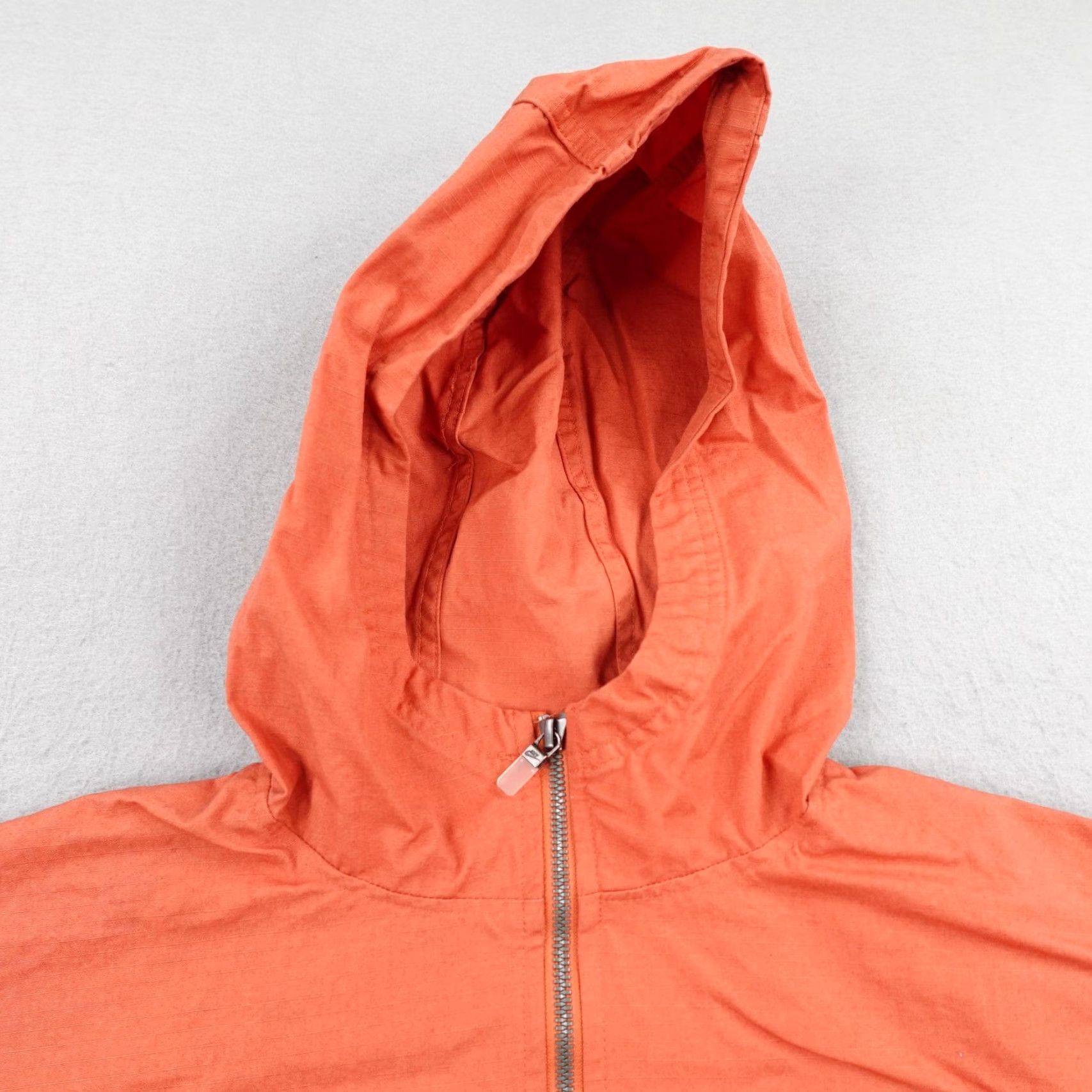 Nike Nike Jacket Womens Medium Orange Ripstop Icon Clash Full Zip Up Coat Utility Jacket Size M / US 6-8 / IT 42-44 - 2 Thumbnail
