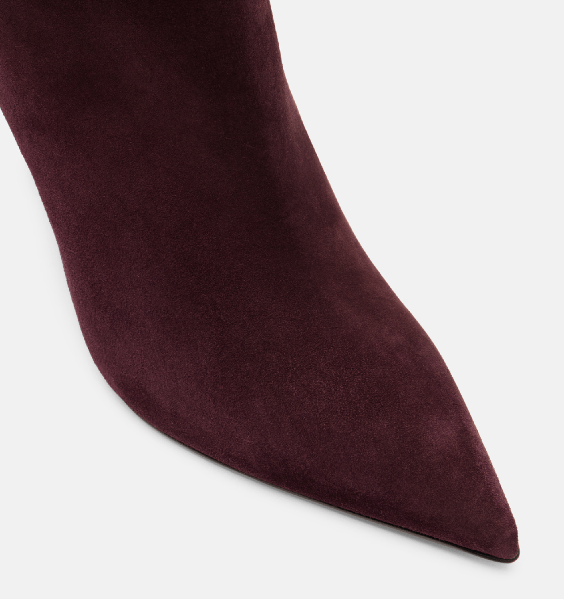 Christian Louboutin Vibella Booty 85 Amara Burgundy Red Pointed Heel Bootie 41 Size US 11 / IT 41 - 6 Thumbnail