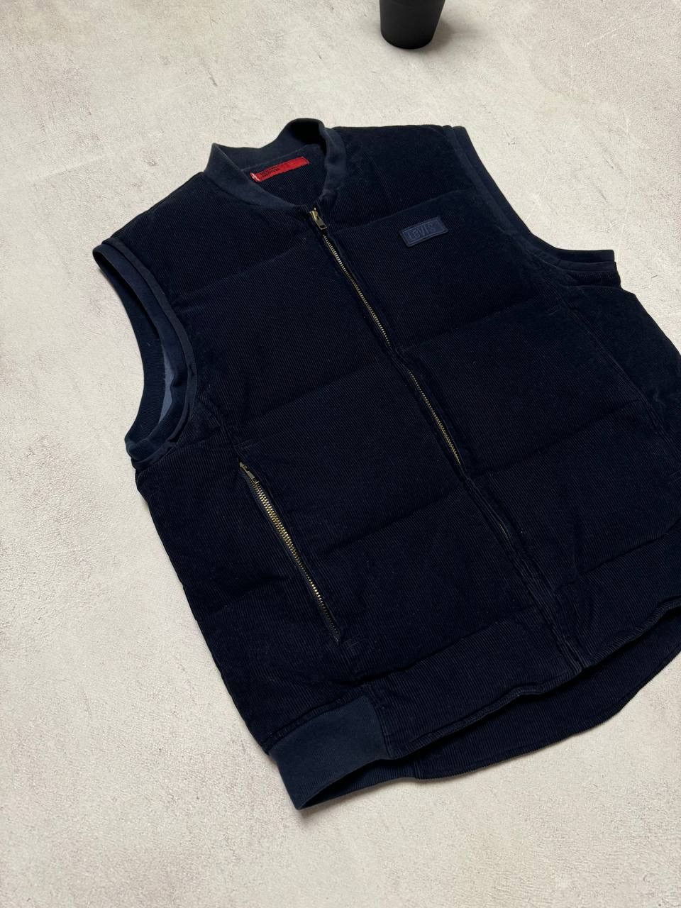 Levi's × Vintage Vintage Levis Vest Down Jacket Red Tab Velvet Baggy Mens 90s Size US M / EU 48-50 / 2 - 2 Thumbnail
