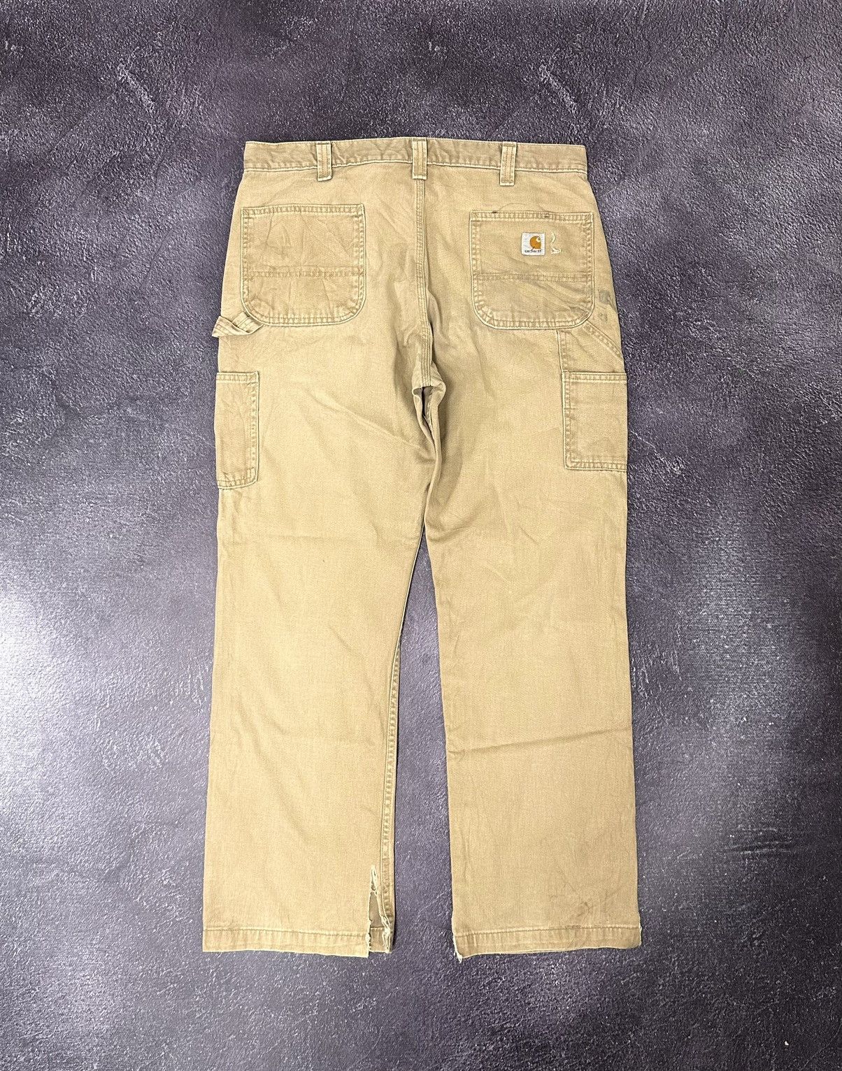 Carhartt Vintage Carhartt USA Cargo Carpenter Opium Baggy Work Pants Size US 38 / EU 54 - 1 Thumbnail