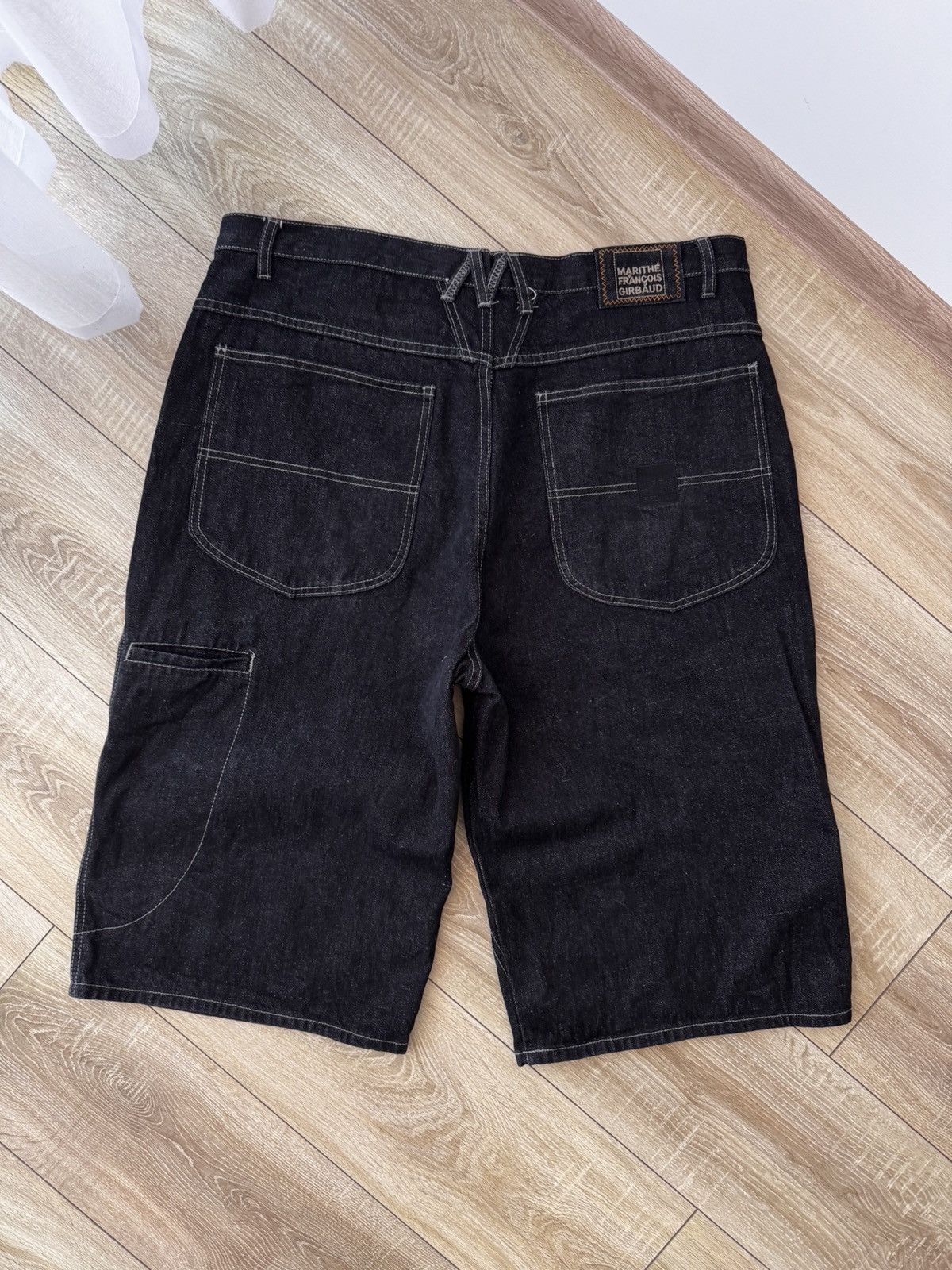 Marithe + Francois Girbaud Vintage Le Jean De Marithe Francois Girbaud LuxuryDenimJorts Size US 40 / EU 56 - 1 Thumbnail