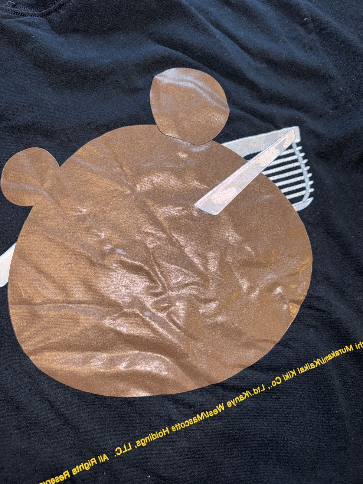 Kanye West × Takashi Murakami Kanye West Graduation Glow In The Dark Tour T shirt Size US L / EU 52-54 / 3 - 5 Thumbnail