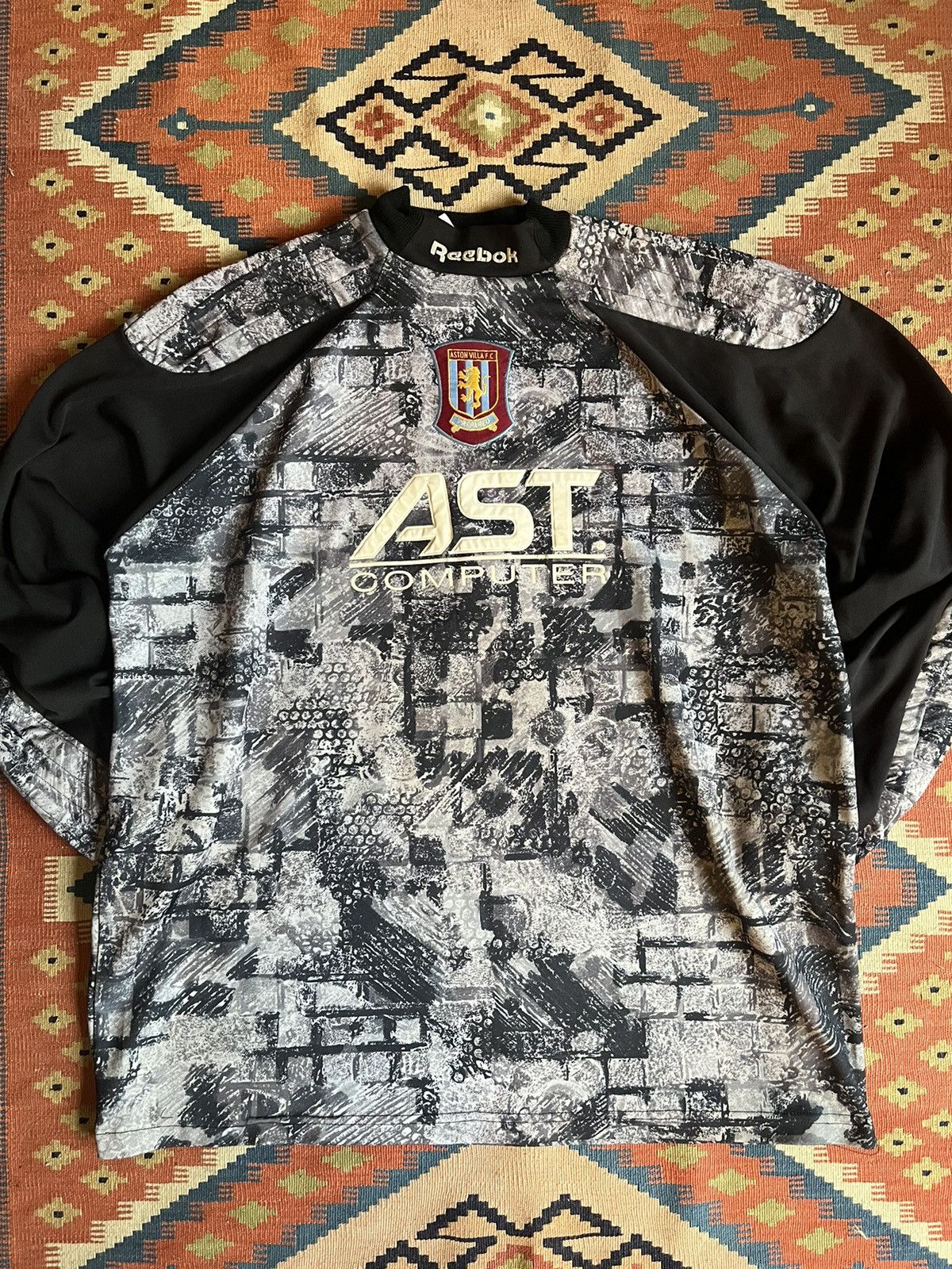 Reebok Aston Villa 90’s Vintage Retro Rare Bosnich Size US XL / EU 56 / 4 - 3 Thumbnail