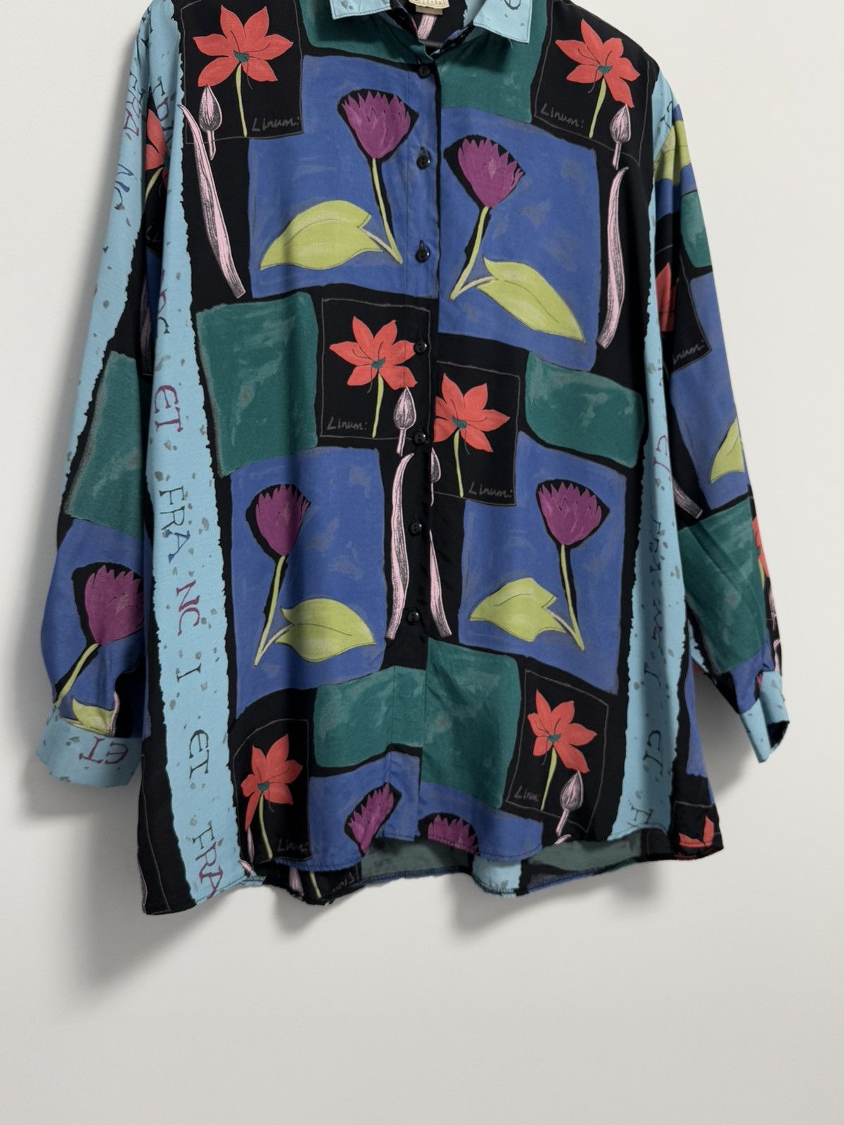 Designer × Japanese Brand × Vintage Elton Button Up T-Shirt Vintage Size M / US 6-8 / IT 42-44 - 3 Thumbnail