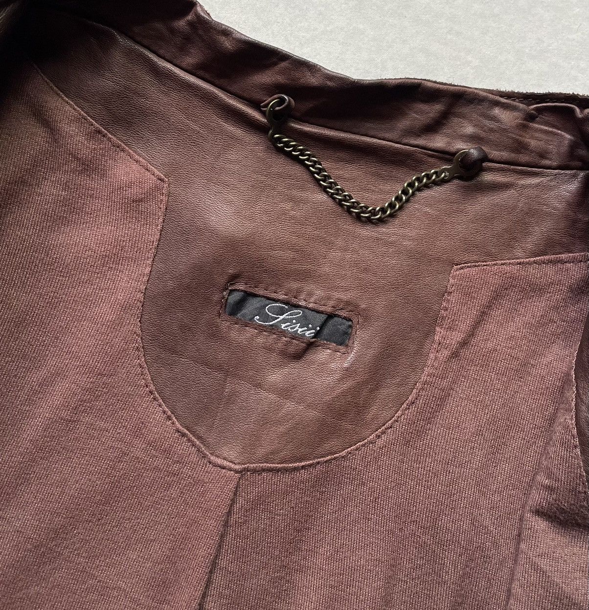 14th Addiction 🔥Vintage Sisii Japan Genuine Leather Racer Jacket LGB Style Size US M / EU 48-50 / 2 - 10 Thumbnail