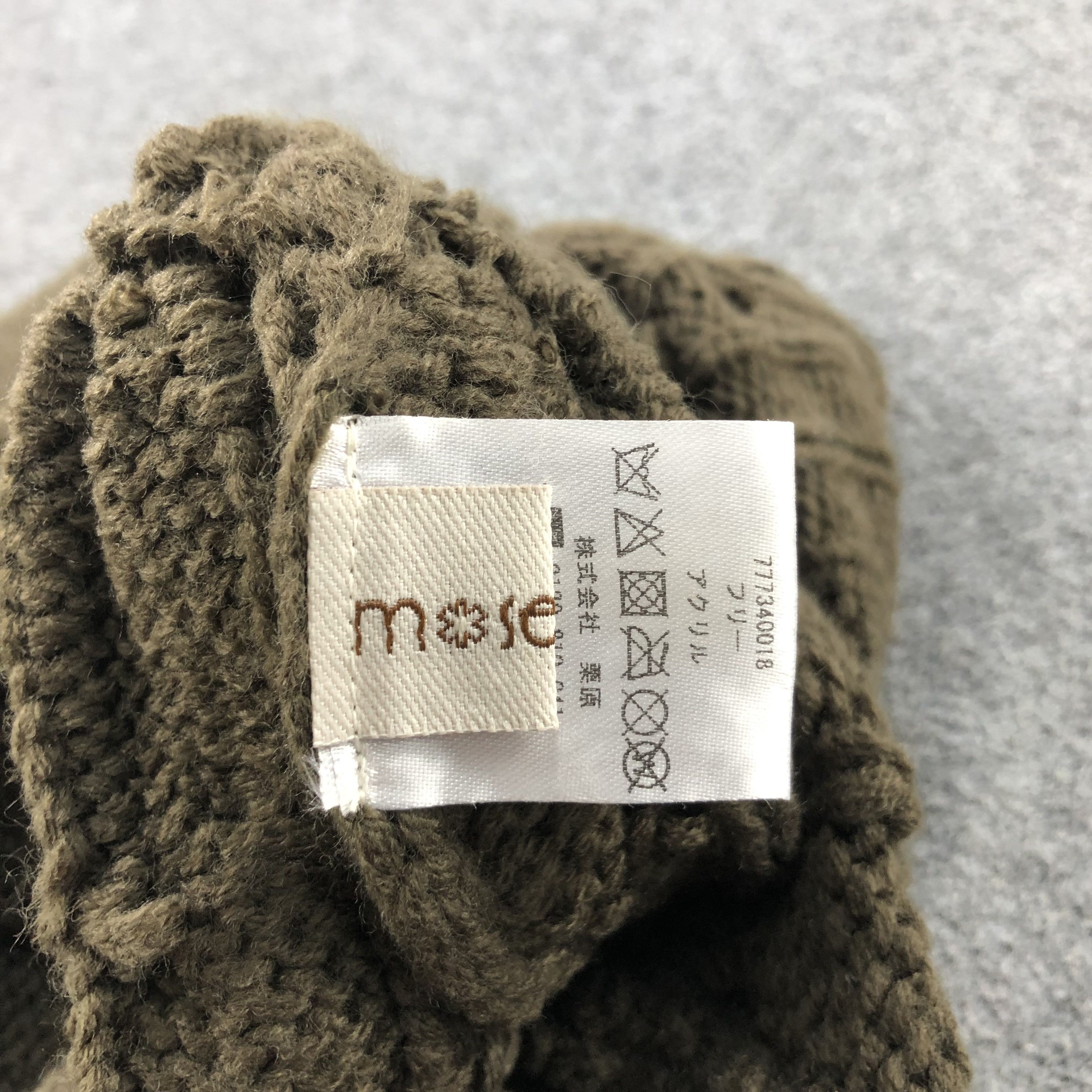 Vintage Unknown M Second Cable Knit Snowcap Snow Hat Beanie B41 Size ONE SIZE - 3 Thumbnail