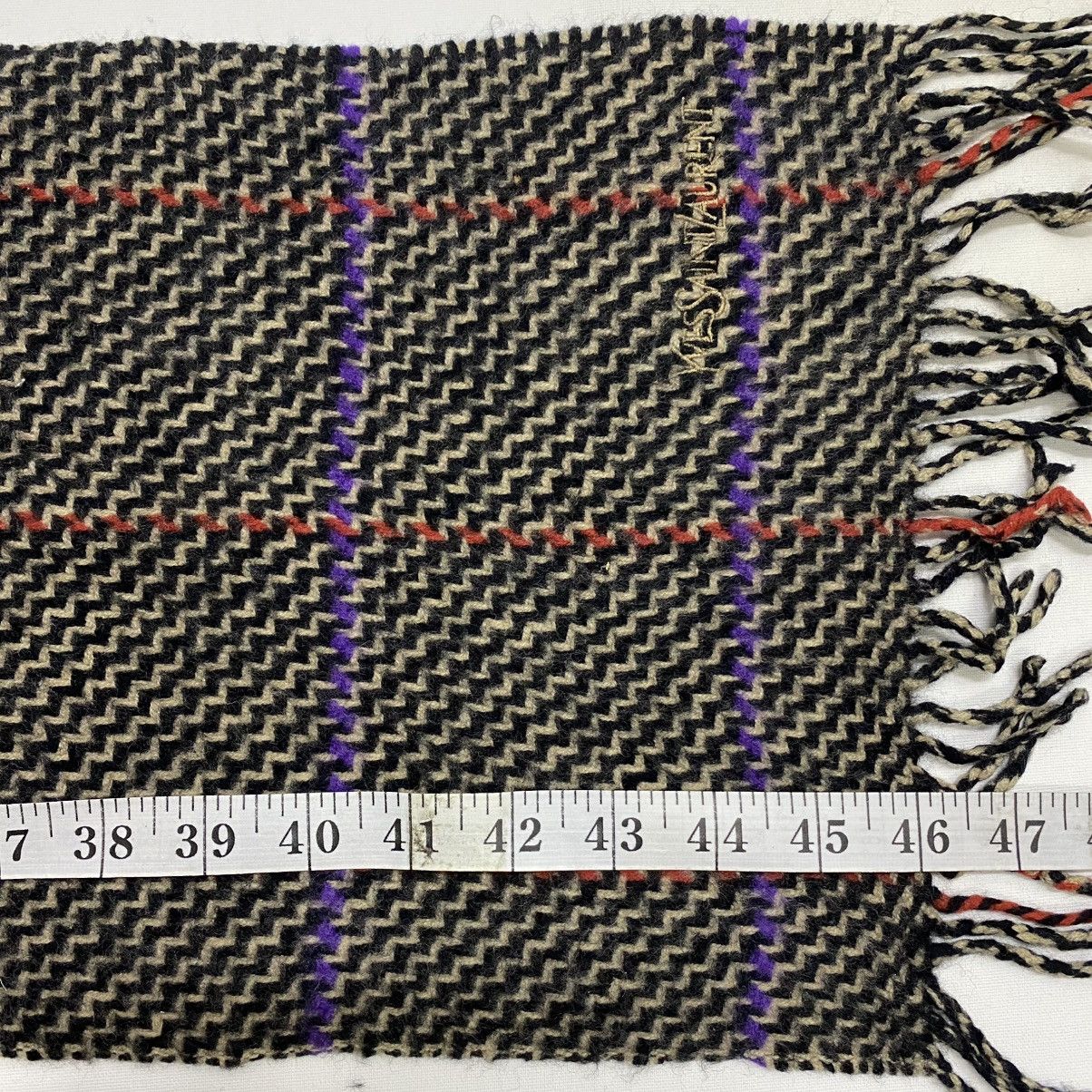 Yves Saint Laurent YSL SCARF MUFFLER LUX026 Size ONE SIZE - 3 Thumbnail
