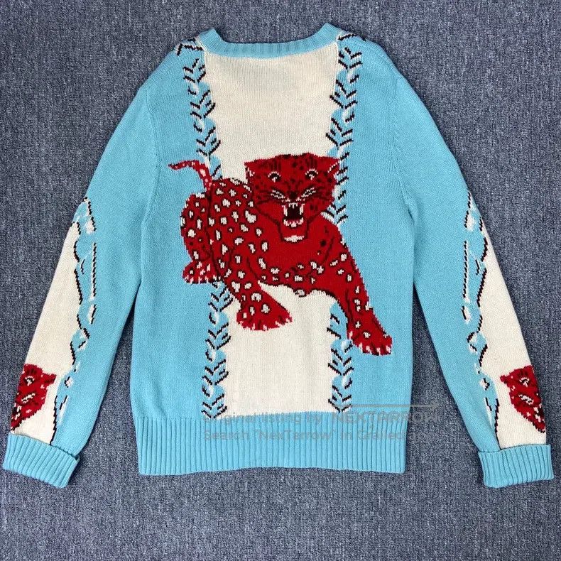 Gucci Gucci Show-style tiger sweater Size US M / EU 48-50 / 2 - 2 Thumbnail