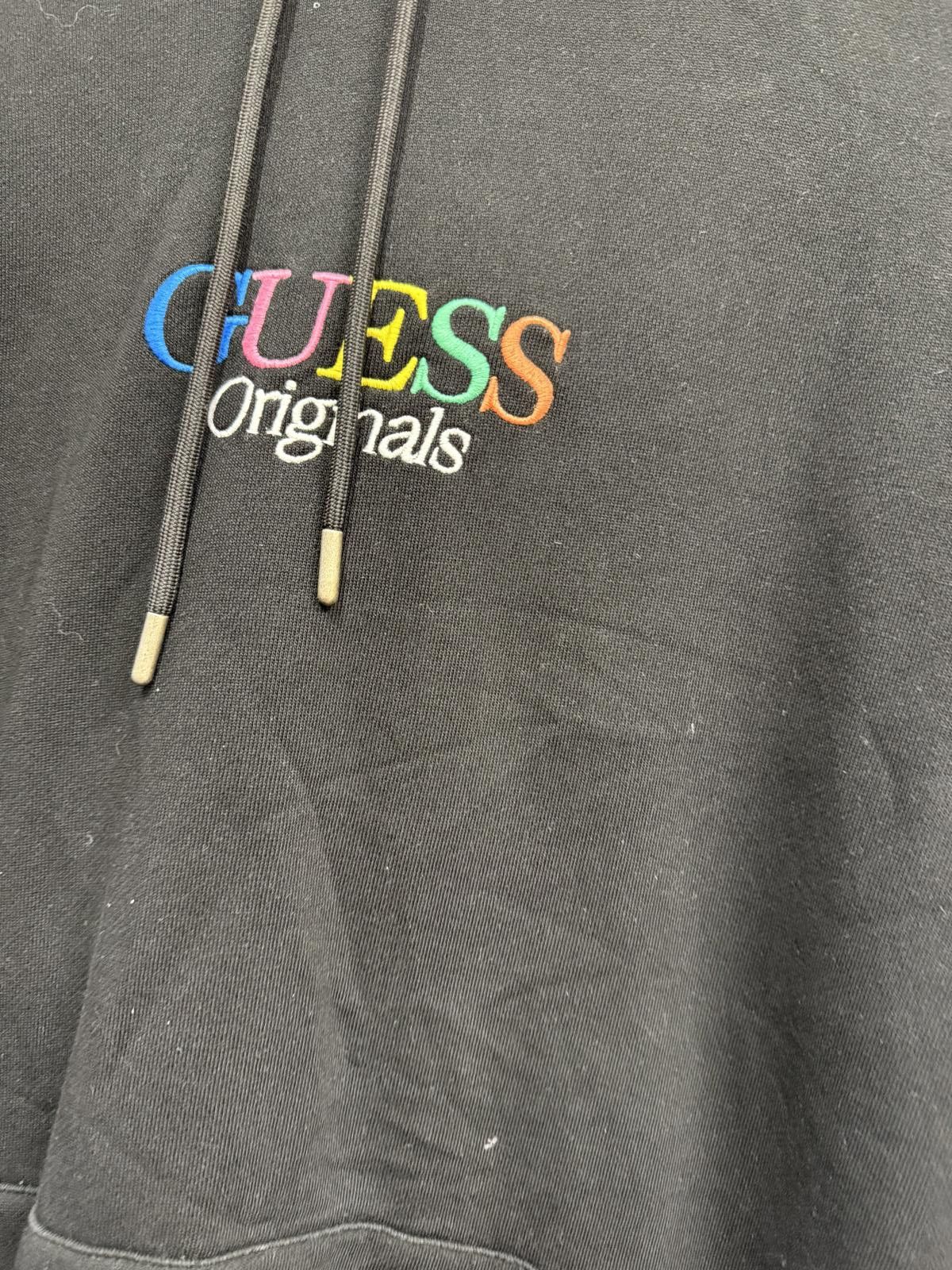 Guess Guess Originals Black Hoodie with Multicolour Logo Size US M / EU 48-50 / 2 - 3 Thumbnail