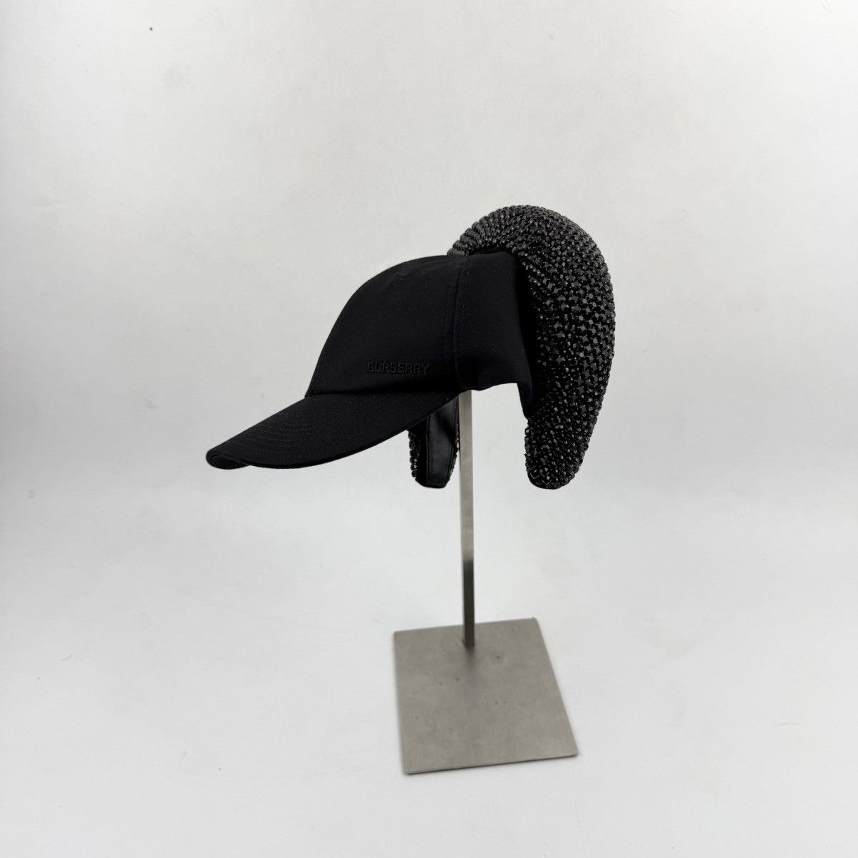 Burberry Burberry Crystal Headband Detail Reconstructed Cap Size ONE SIZE - 5 Thumbnail