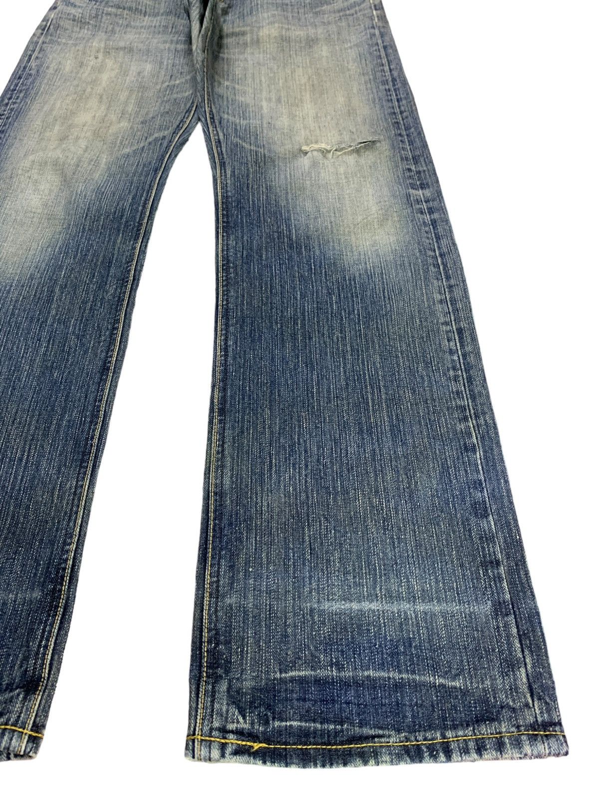 Lee SALES🔥Vintage Lee Riders Faded Wash Distress Baggy Jeans Size US 30 / EU 46 - 7 Thumbnail