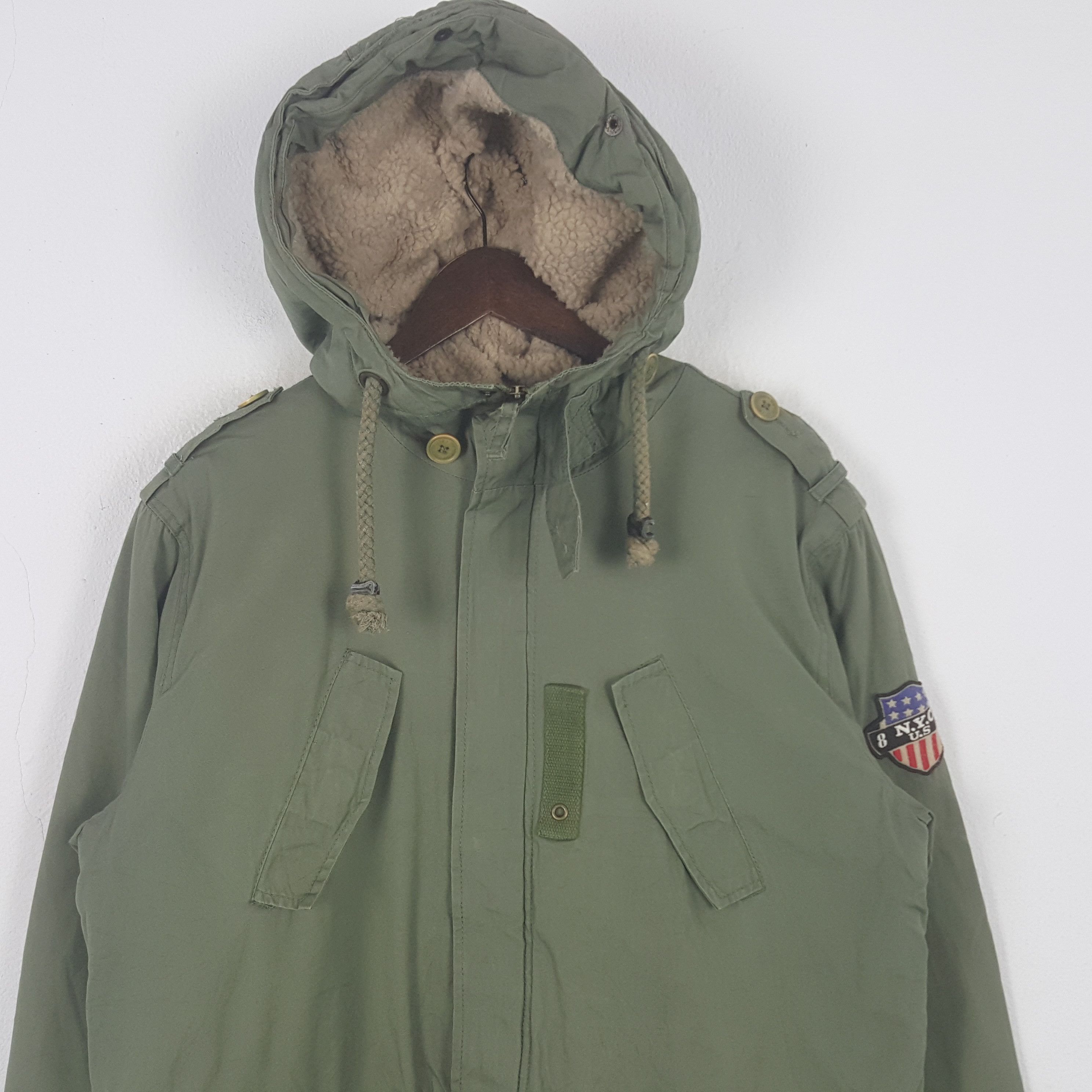 Tommy Hilfiger Vintage Tommy Hilfiger Denim NYS US Parka Jacket Size US L / EU 52-54 / 3 - 2 Thumbnail