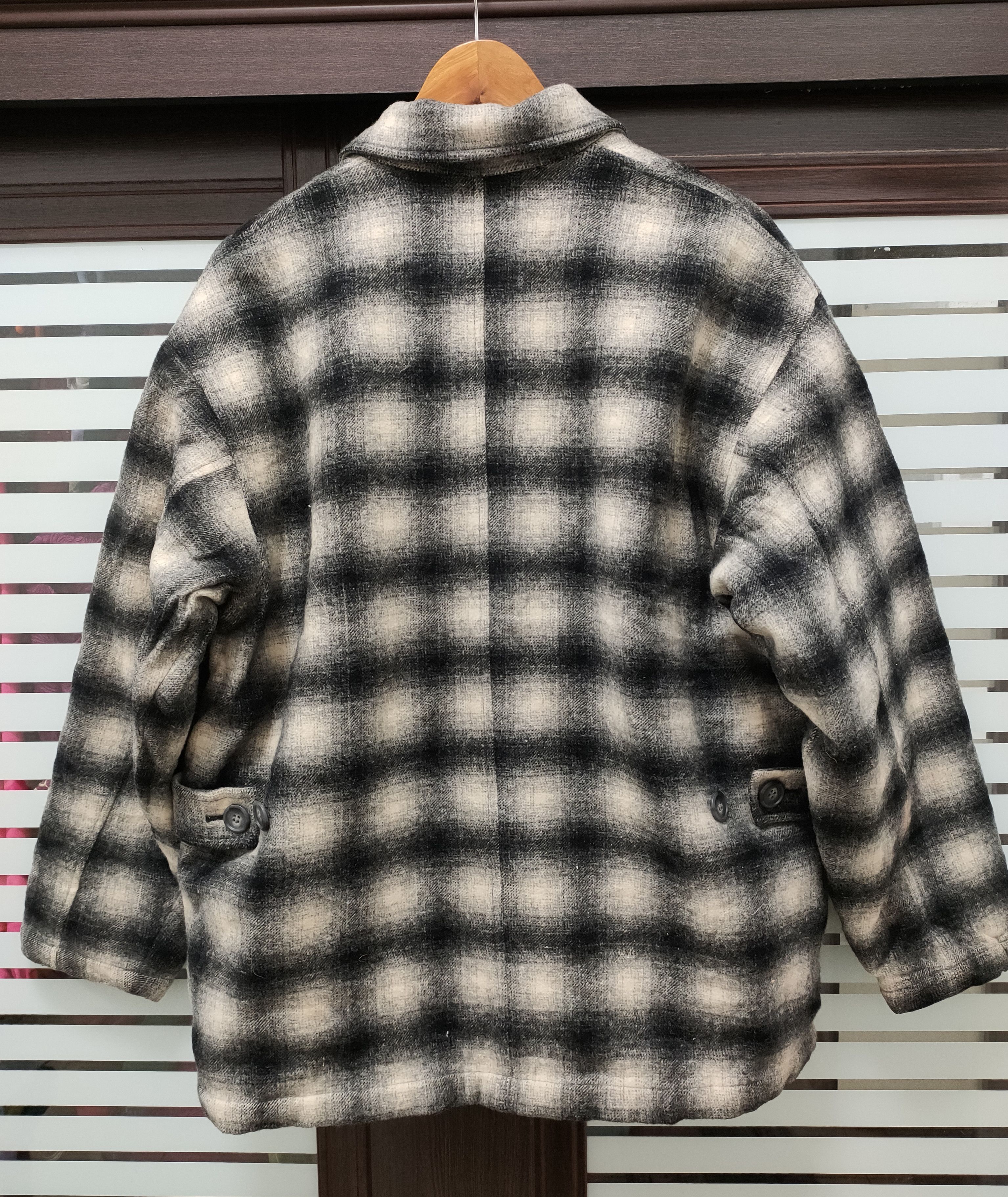 Vintage 💥Plaid Wage Scale Wage Earner Wool Flannel 💥 Size US L / EU 52-54 / 3 - 8 Thumbnail