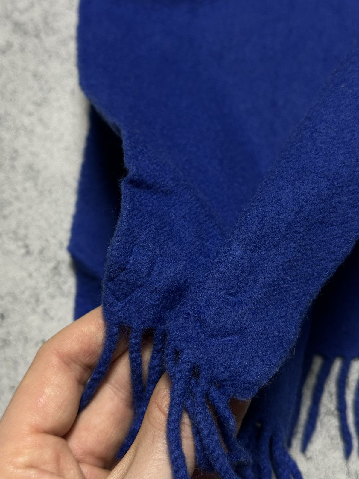 Vintage YSL Yves Saint Laurent Vintage Wool Scarf Muffler Size ONE SIZE - 9 Thumbnail