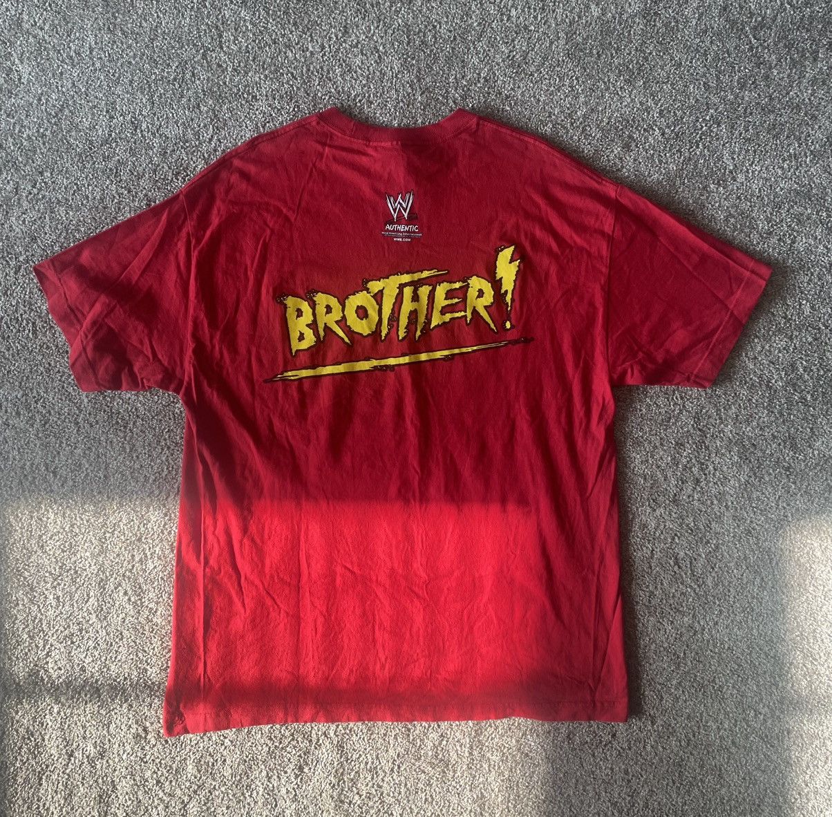 WWE Hulk Hogan Vintage Authentic 2002 What Cha Gonna Do Brother Size US XL / EU 56 / 4 - 2 Thumbnail