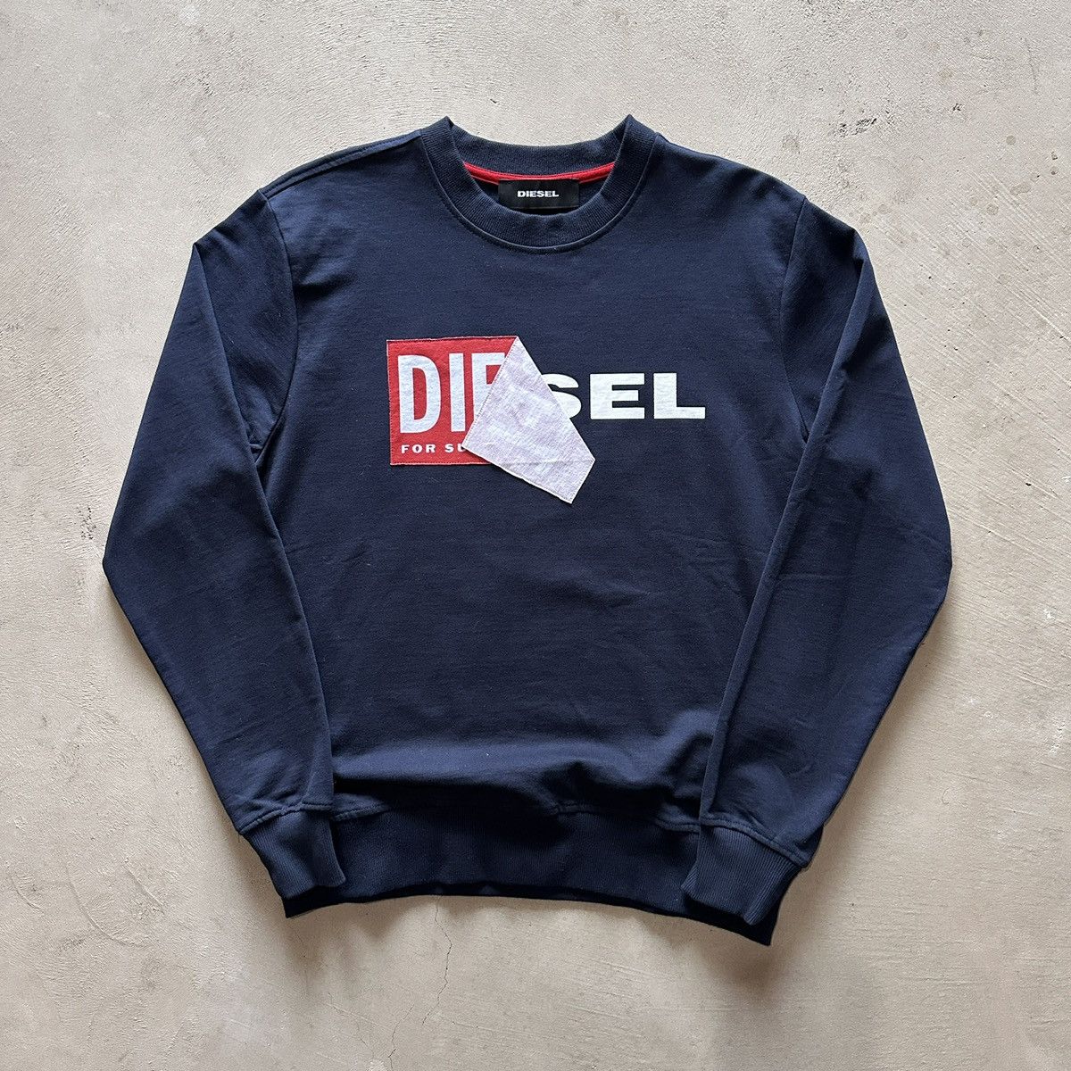 Diesel diesel navy crewneck sweatshirt Size US S / EU 44-46 / 1 - 1 Thumbnail