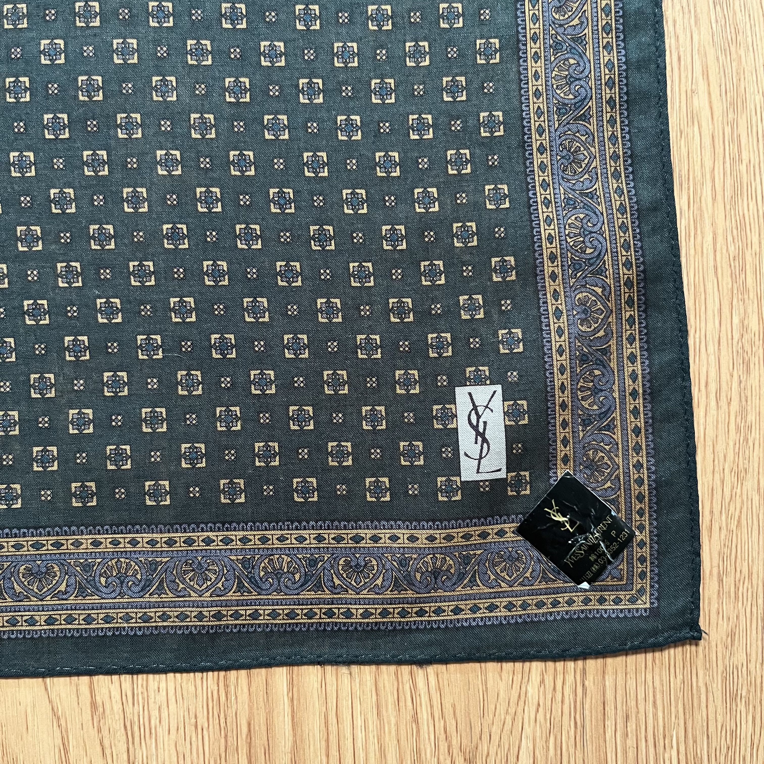 Yves Saint Laurent Vintage Yves Saint Laurent Handkerchief Size ONE SIZE - 2 Thumbnail