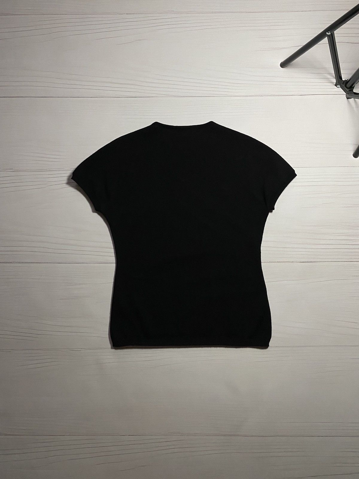 Versace Vintage Versace Classic V2 lana merinos extrafine Knit Top Size M / US 6-8 / IT 42-44 - 2 Thumbnail