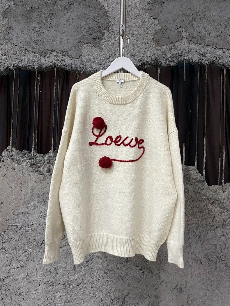 Loewe LOEWE woollen sweater Size L / US 10 / IT 46 - 1 Thumbnail