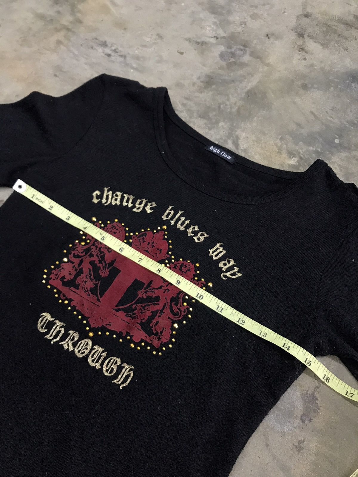 Japanese Brand High Flow Change Blues May Through Size L / US 10 / IT 46 - 8 Thumbnail