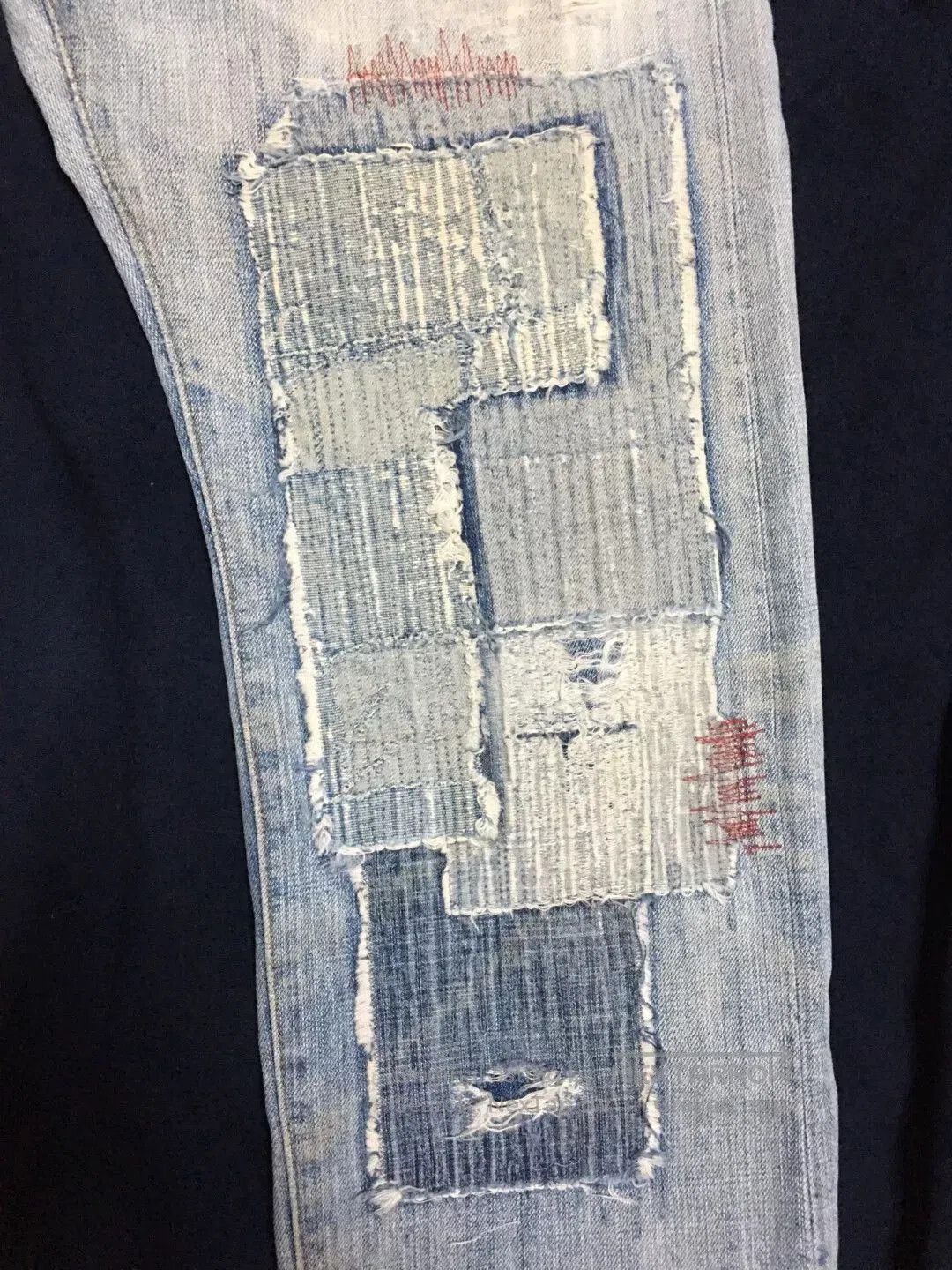 Eternal Eternal Japan Vintage Distressed Jeans. Size US 30 / EU 46 - 4 Thumbnail