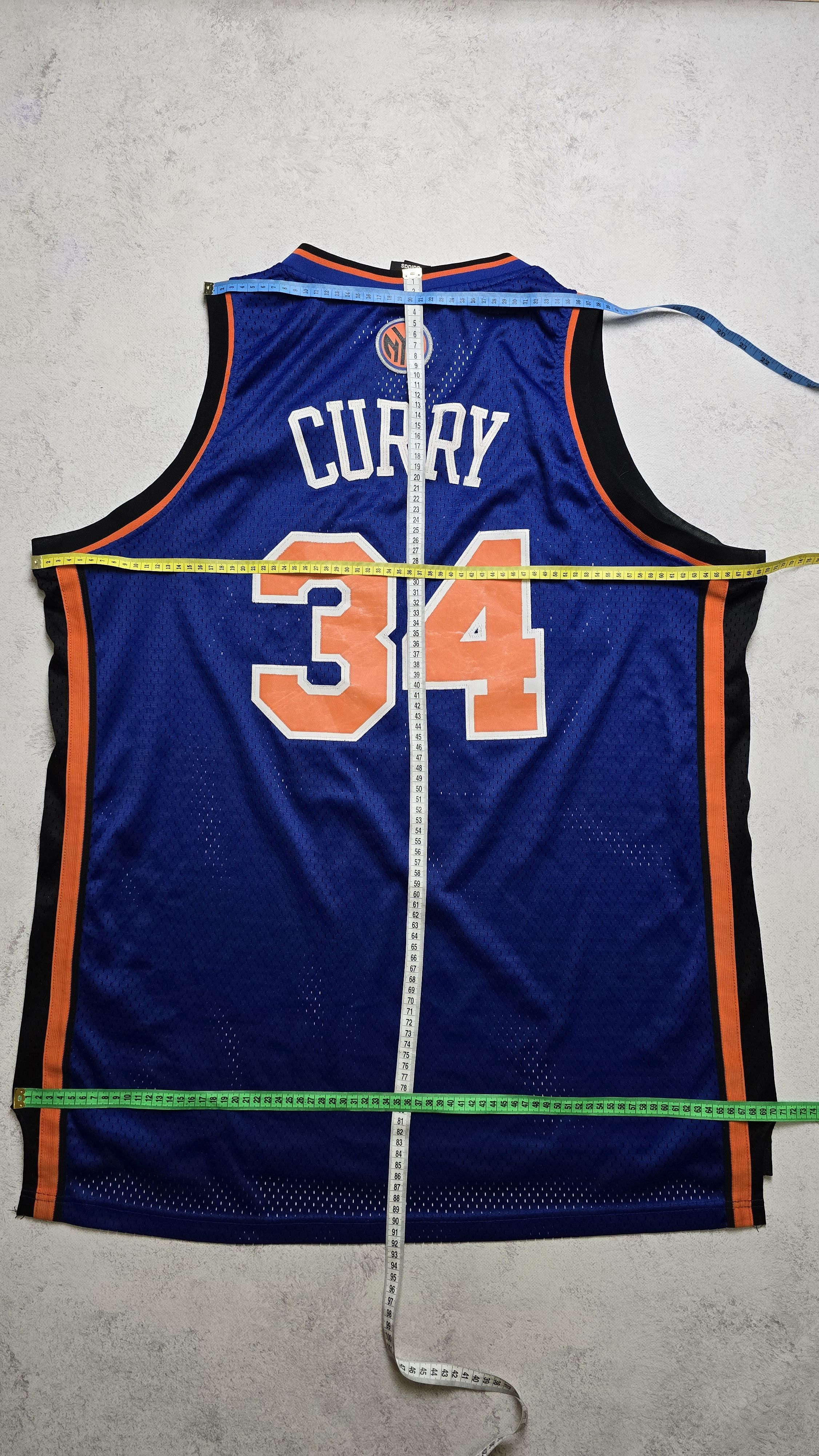 Adidas Adidas New York Knicks Eddy Curry Stitched Basketball Jersey Size US XXL / EU 58 / 5 - 3 Thumbnail