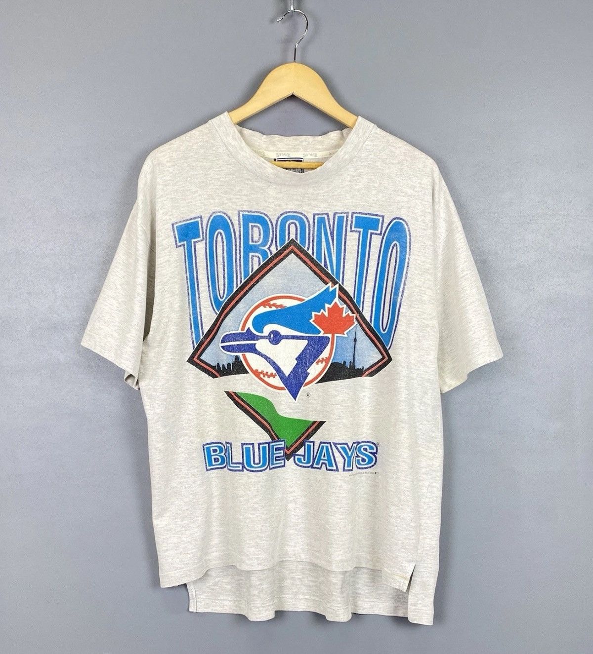 Other Vintage 1994 Toronto Blue Jays T-Shirt MLB Baseball Grey Big Size US M / EU 48-50 / 2 - 1 Thumbnail