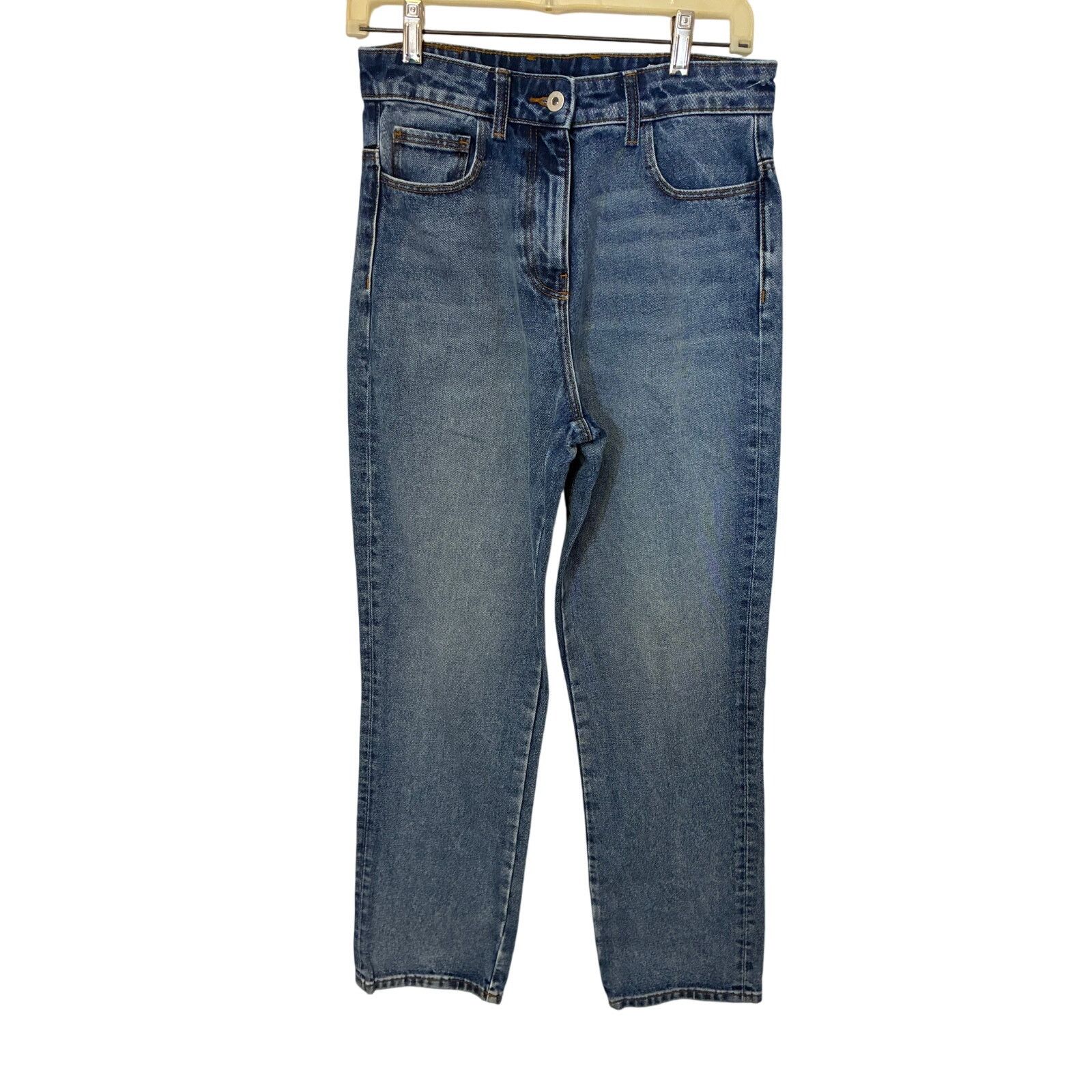 Other Collusion Straight Fit Denim Jean Medium Wash EU 30 / US 8 Size 30" / US 8 / IT 44 - 1 Thumbnail