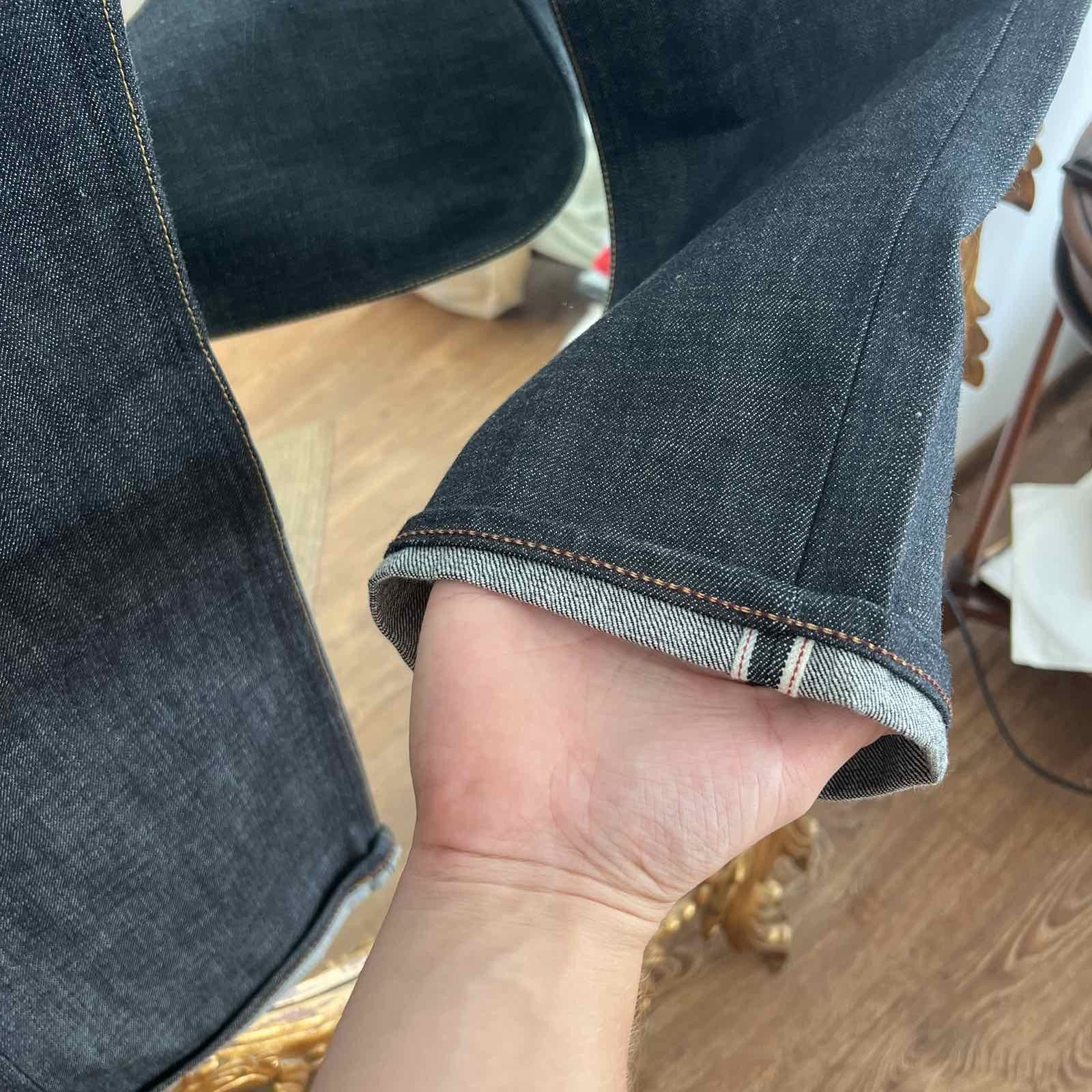 Japanese Brand × Vintage Vintage St George By Duffer Selvedge Jeans 34x30 Blue Denim Size US 34 / EU 50 - 10 Thumbnail