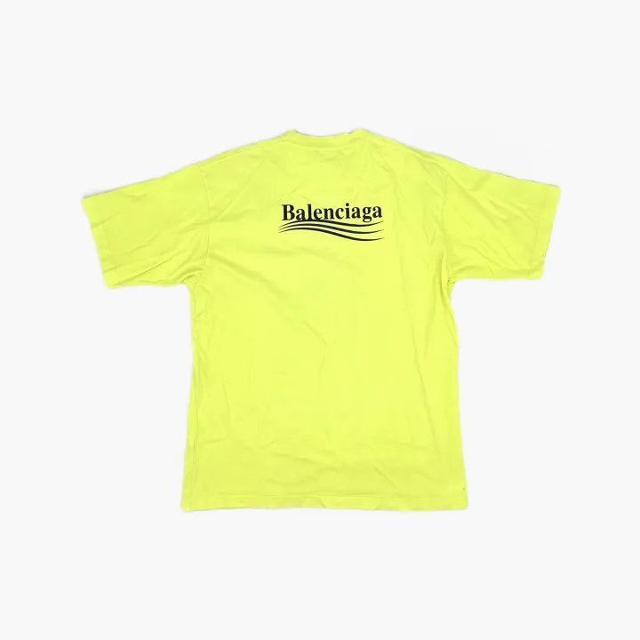 Balenciaga Balenciaga Balenciaga Logo Print Wave Short Sleeve TShirt Size US S / EU 44-46 / 1 - 1 Thumbnail