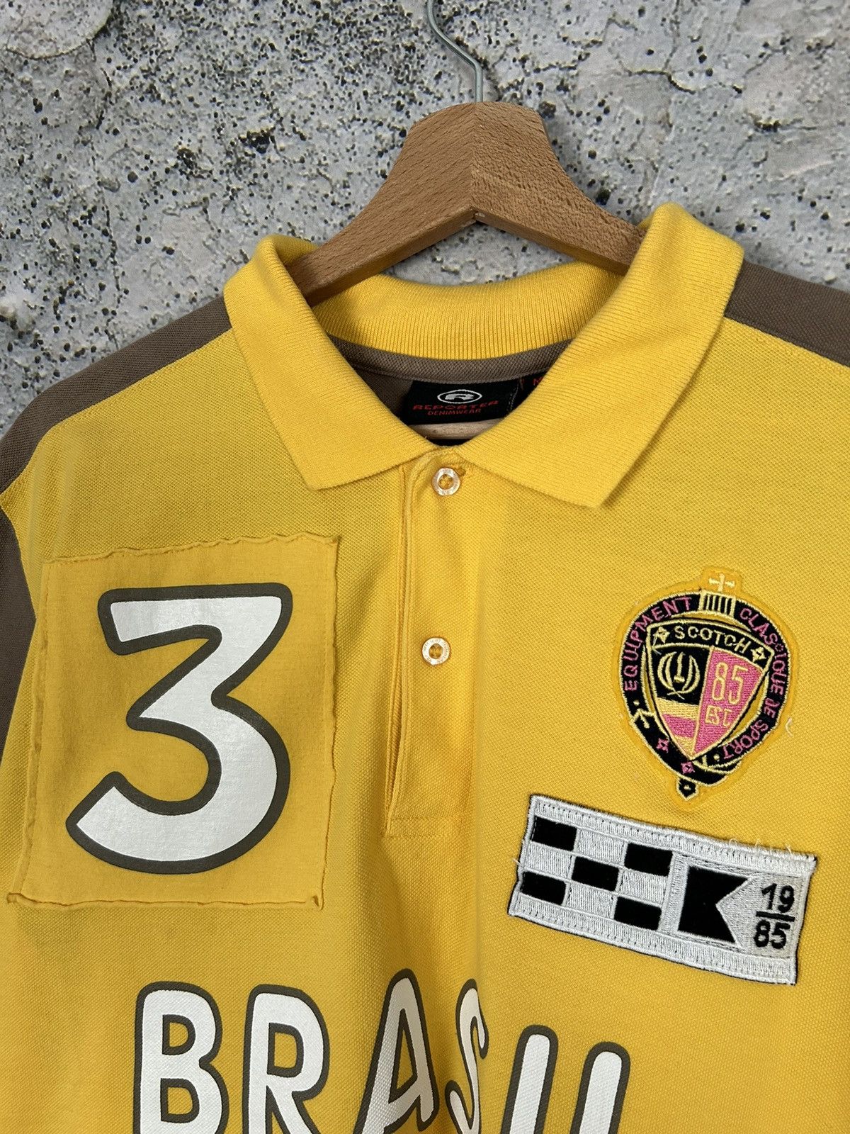 Vintage Vintage Brazil Chief Keef Polo Drill Rap Hype Streetwear Size US M / EU 48-50 / 2 - 3 Thumbnail