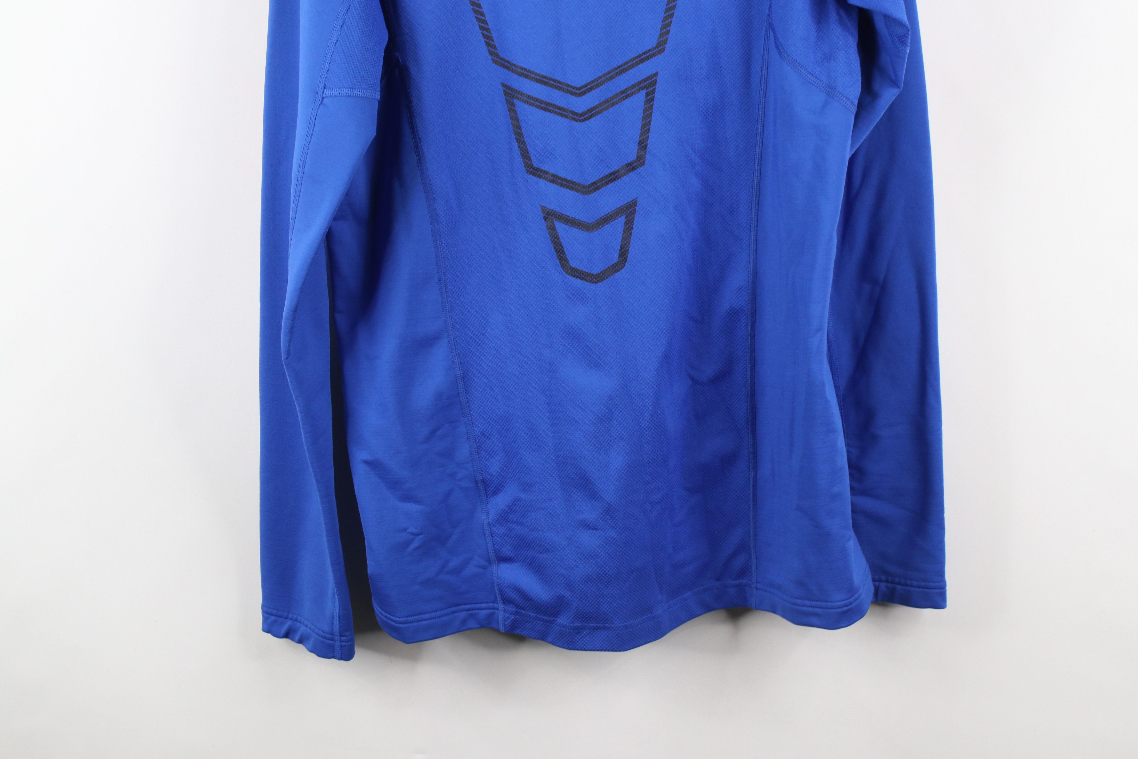 Nike × Vintage Nike Pro Combat Compression Fitted Half Zip Pullover Sweater Size US L / EU 52-54 / 3 - 13 Thumbnail
