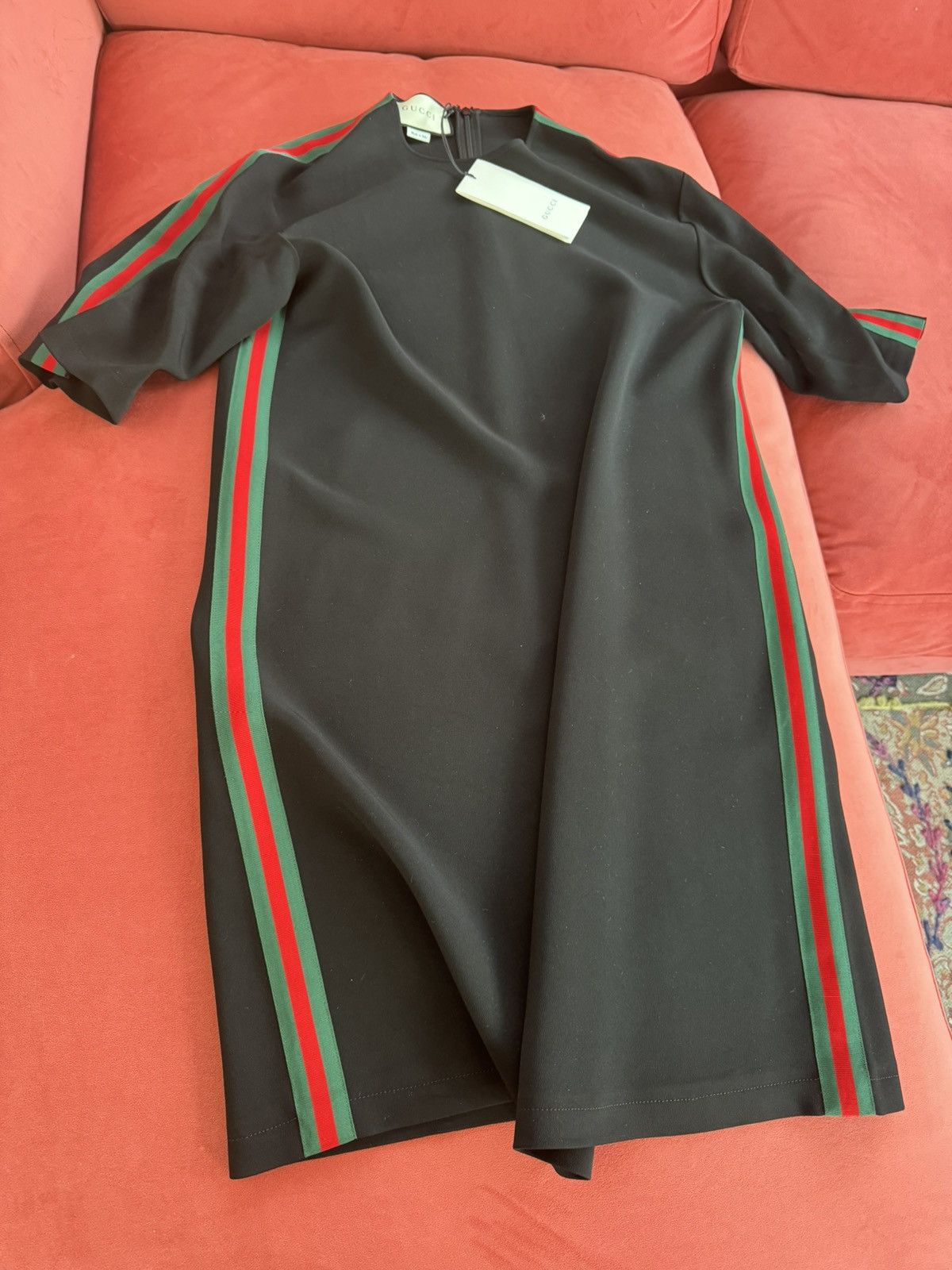 Gucci New Gucci black dress, size S int Size S / US 4 / IT 40 - 2 Thumbnail
