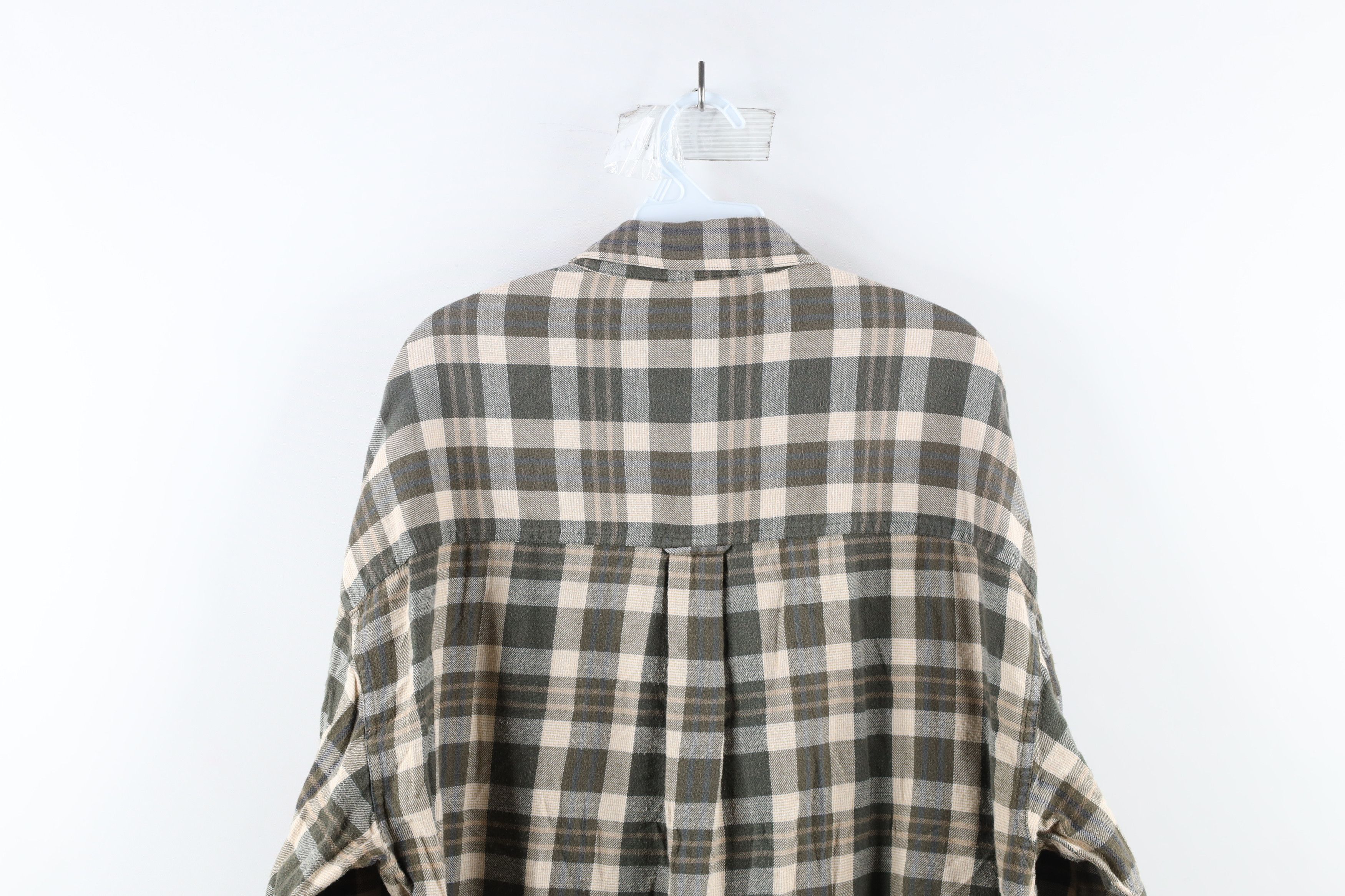 Polo Ralph Lauren Vintage 90s Chaps Ralph Lauren Out Flannel Button Shirt Size US L / EU 52-54 / 3 - 8 Thumbnail