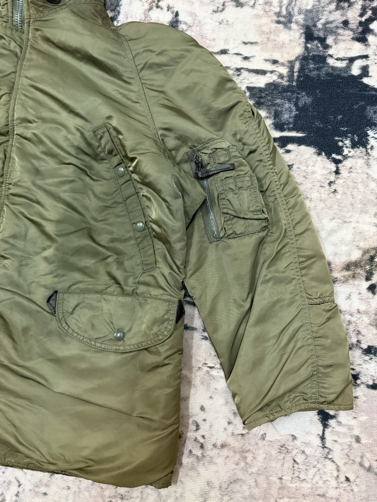 Alpha Industries × Vintage ALPHA INDUSTRIES N-3B EXTEME COLD WEATHER PARKA JACKET Size US L / EU 52-54 / 3 - 5 Thumbnail