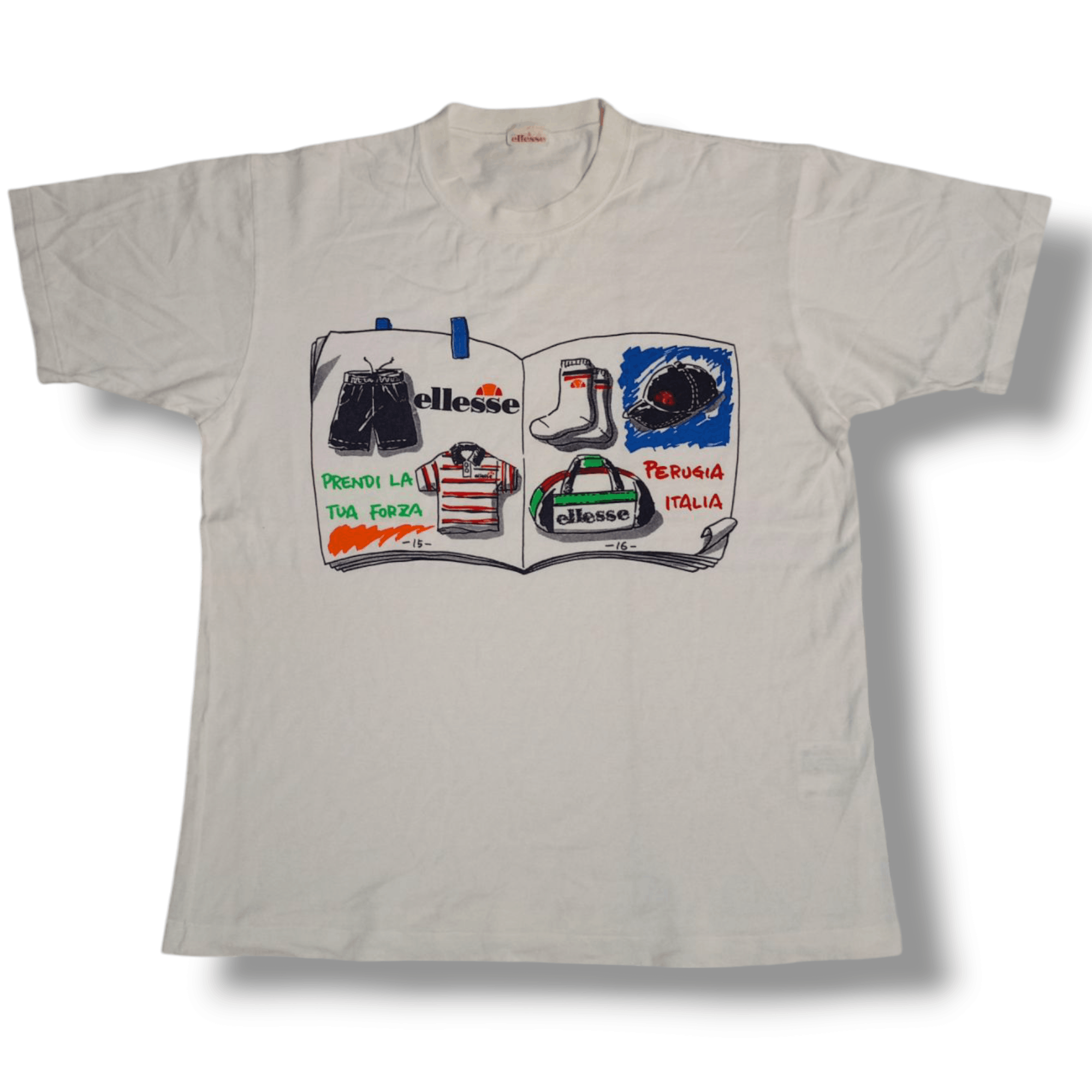 Ellesse × Vintage Vintage ellesse casual T shirt Size US L / EU 52-54 / 3 - 1 Thumbnail