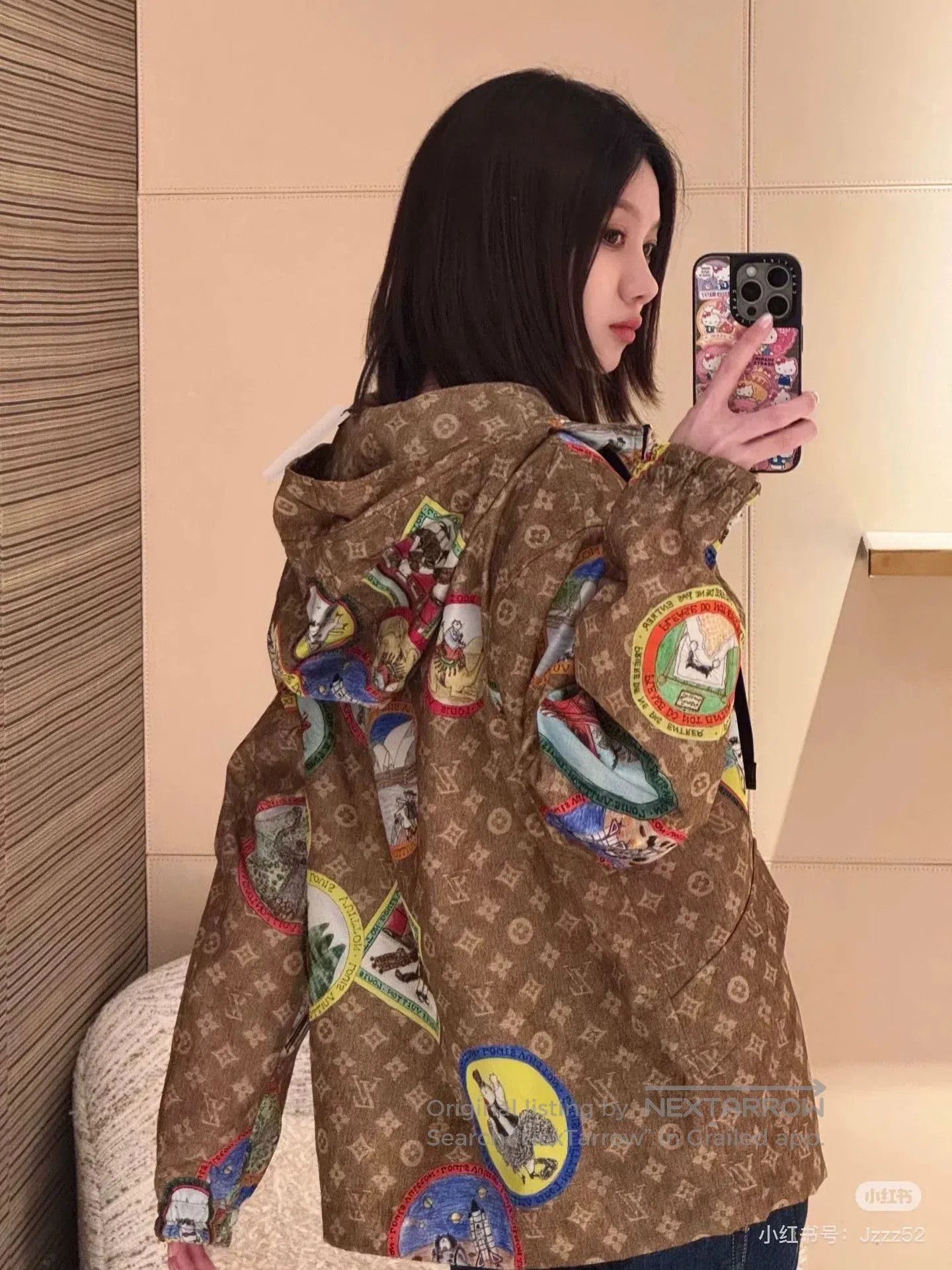 Louis Vuitton Louis Vuitton Catogram Collaboration Jacket. Size XS / US 0-2 / IT 36-38 - 5 Thumbnail